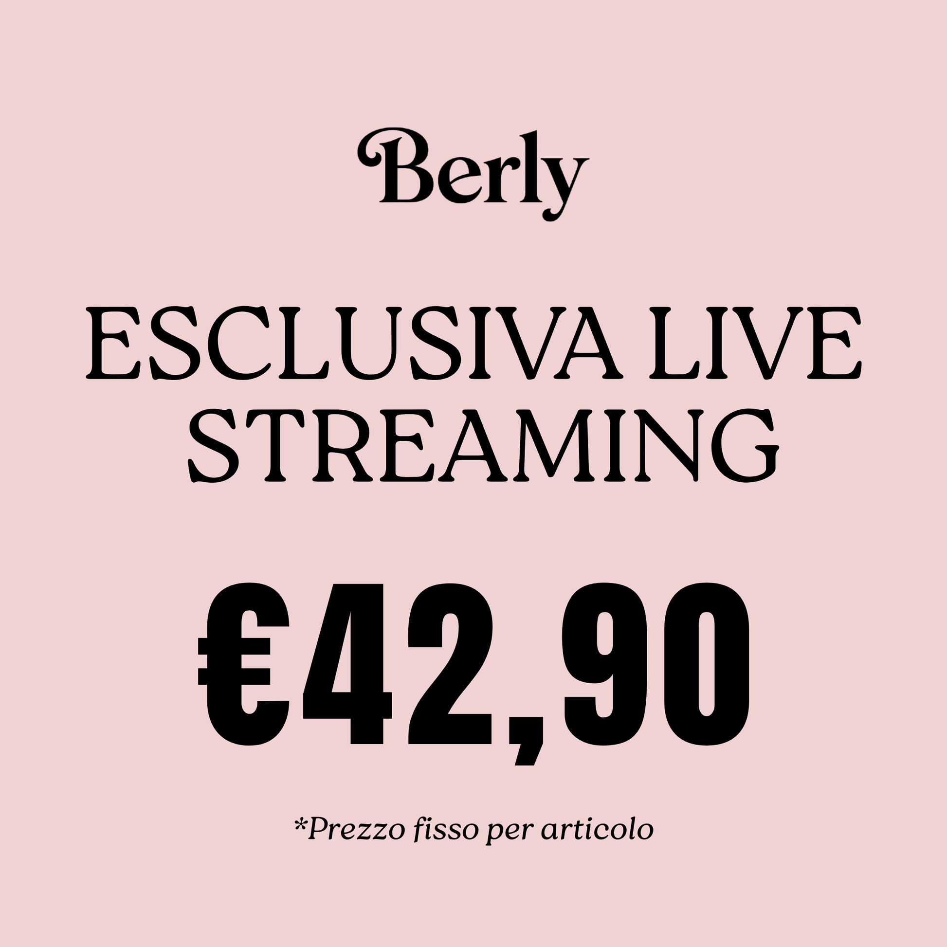 LIVE SHOPPING - BERLY MODA 