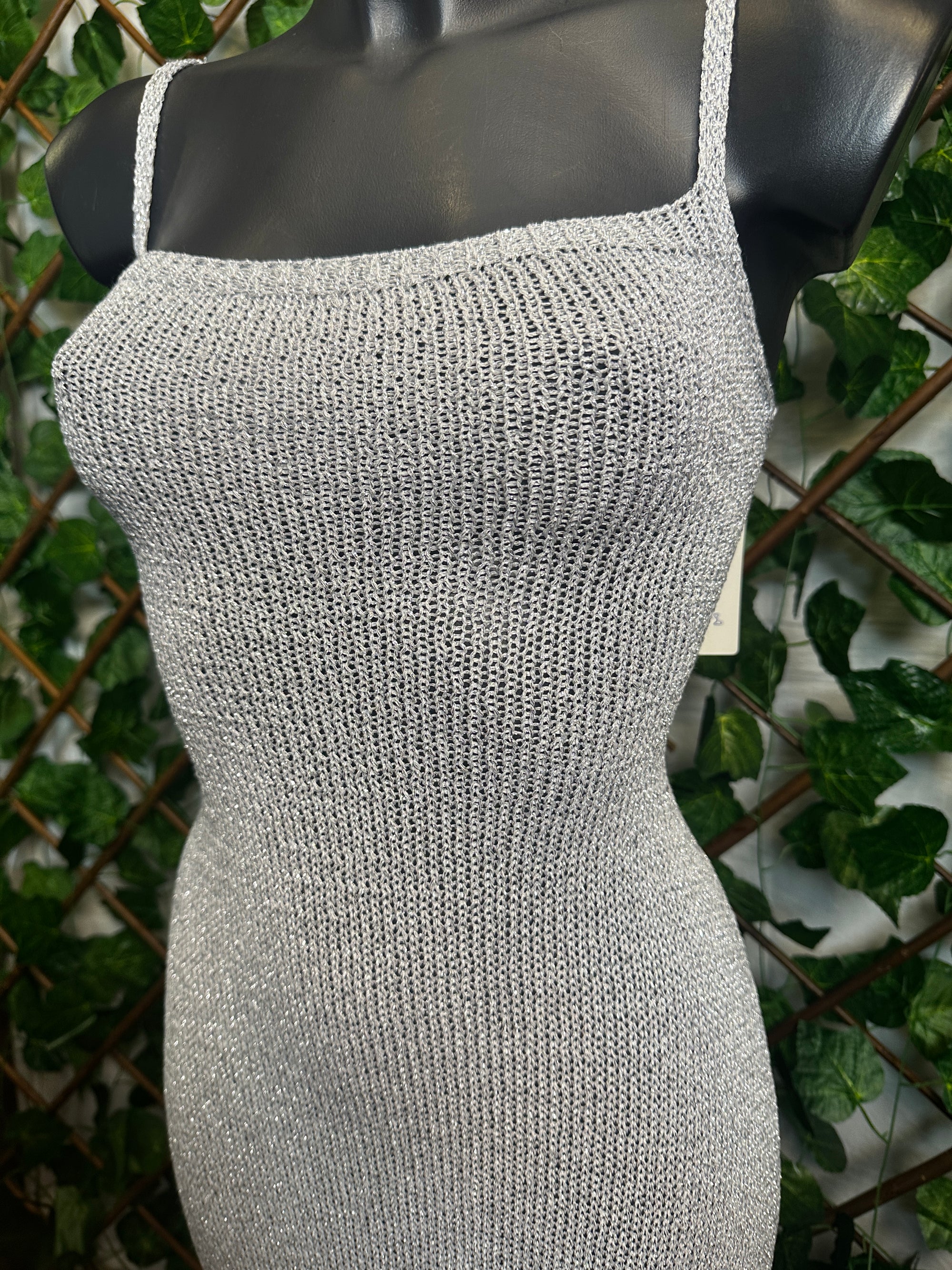 Vestito lungo estivo con la schiena scoperta | taglia unica