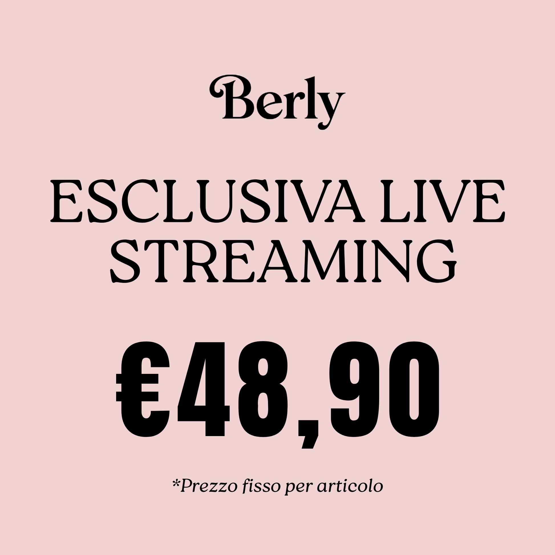 LIVE SHOPPING - BERLY MODA 