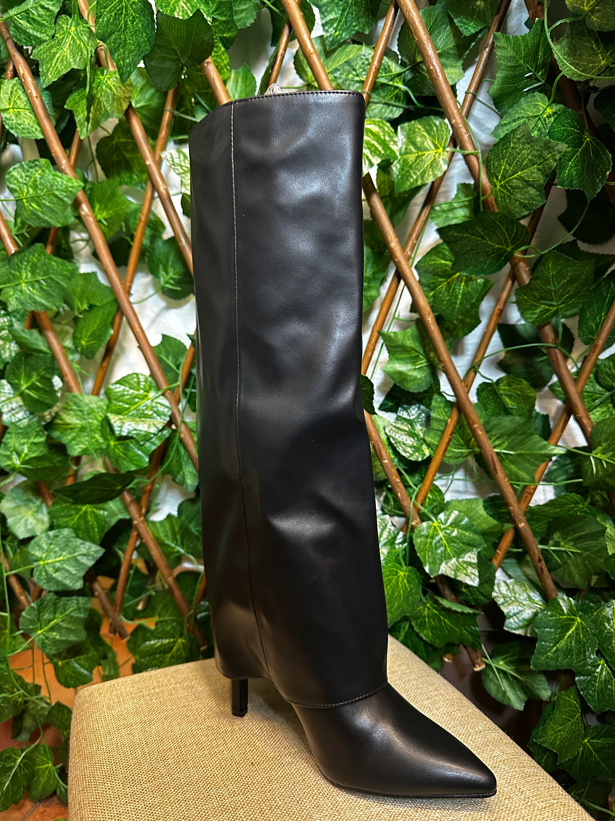 Stivale alto semplice (tacco 9cm)