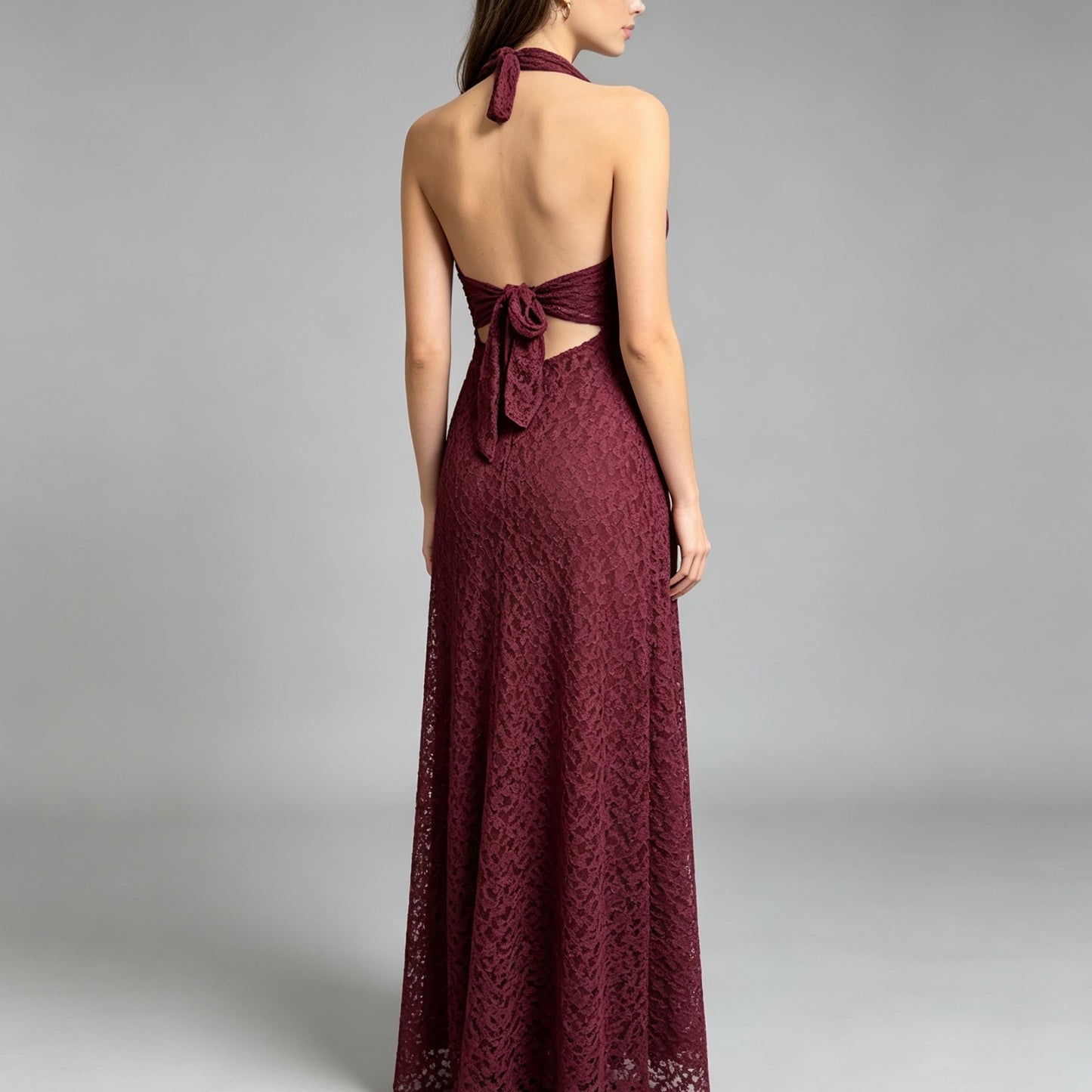 Vestito lungo in crepe - BERLY MODA 
