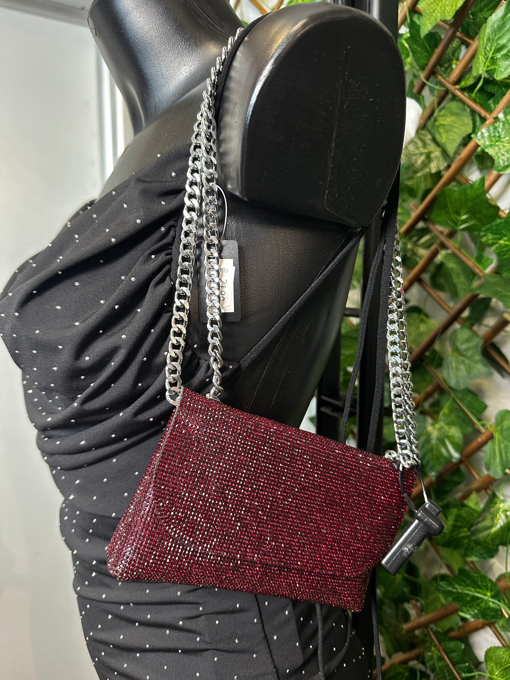 Borsa brillantinata