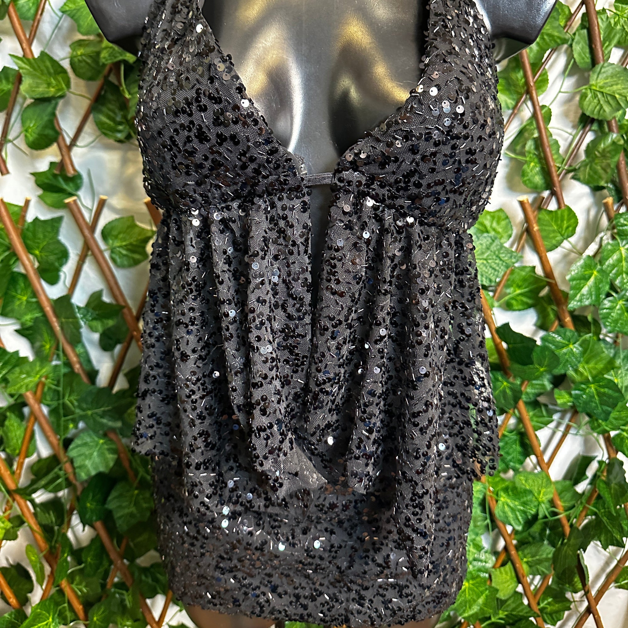 Completo Ibiza in paillettes | taglia unica