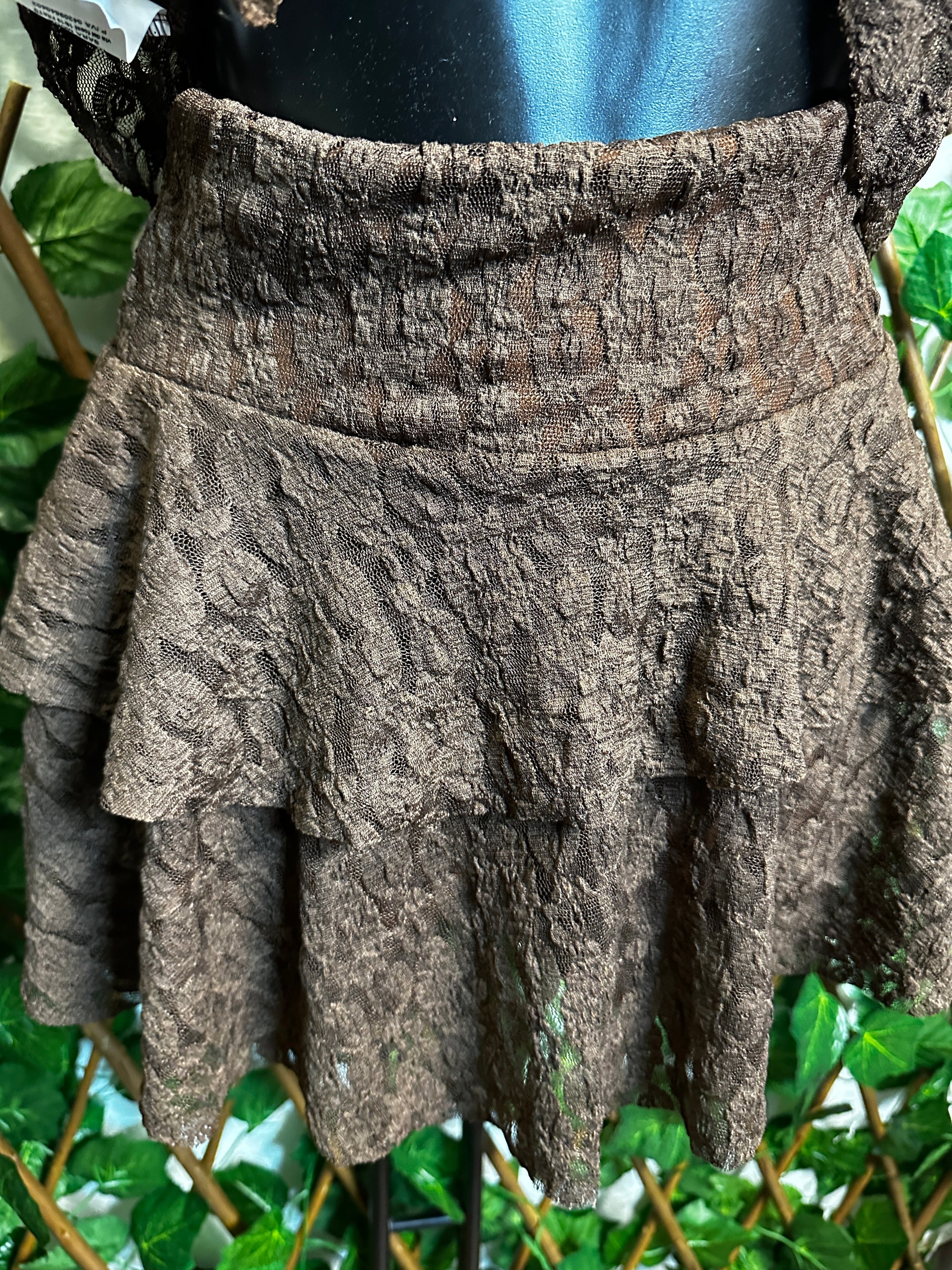 Modello crepe: Top e gonna estiva super popolare! | taglia unica