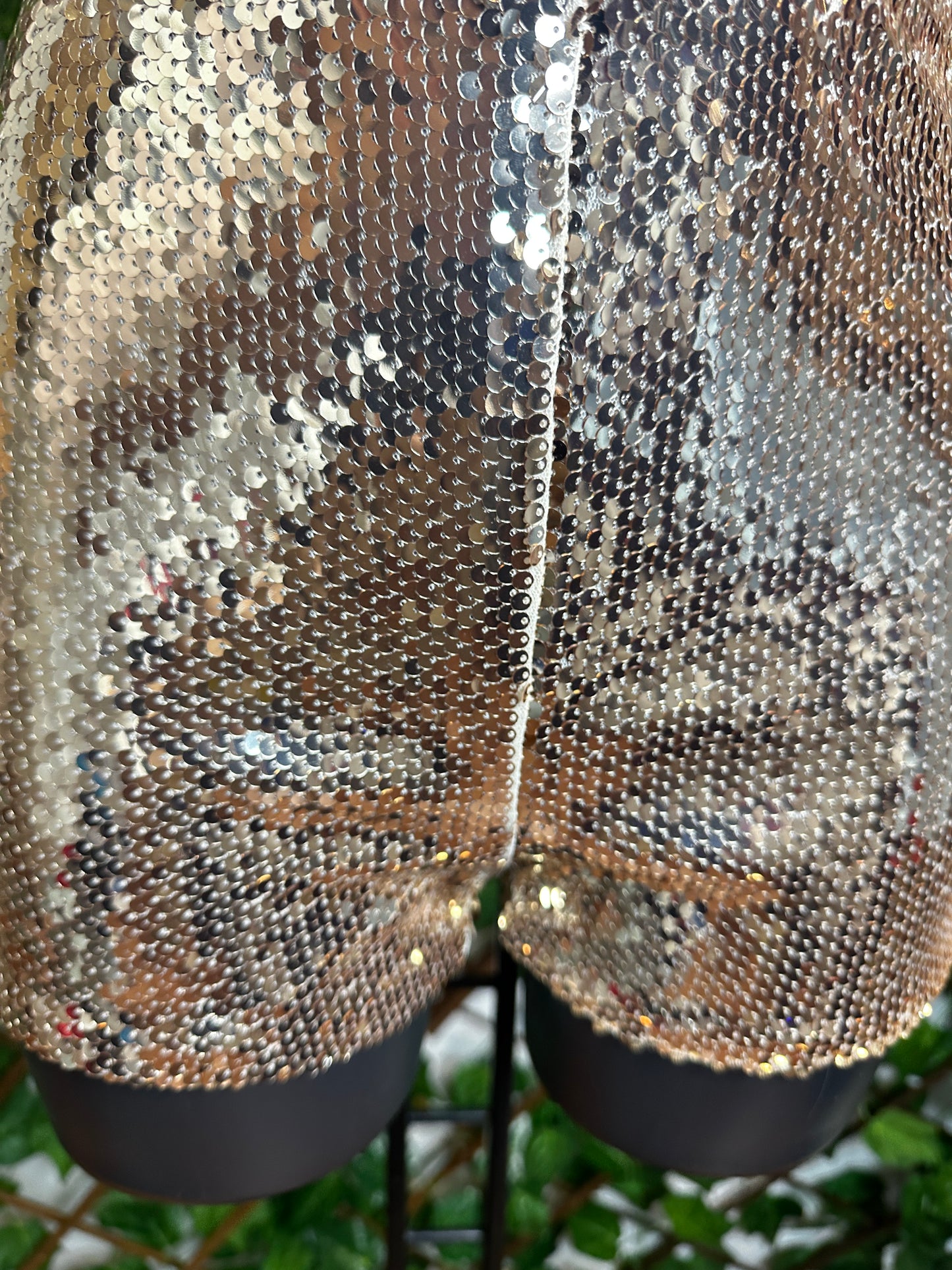 Pantaloncino in paillettes