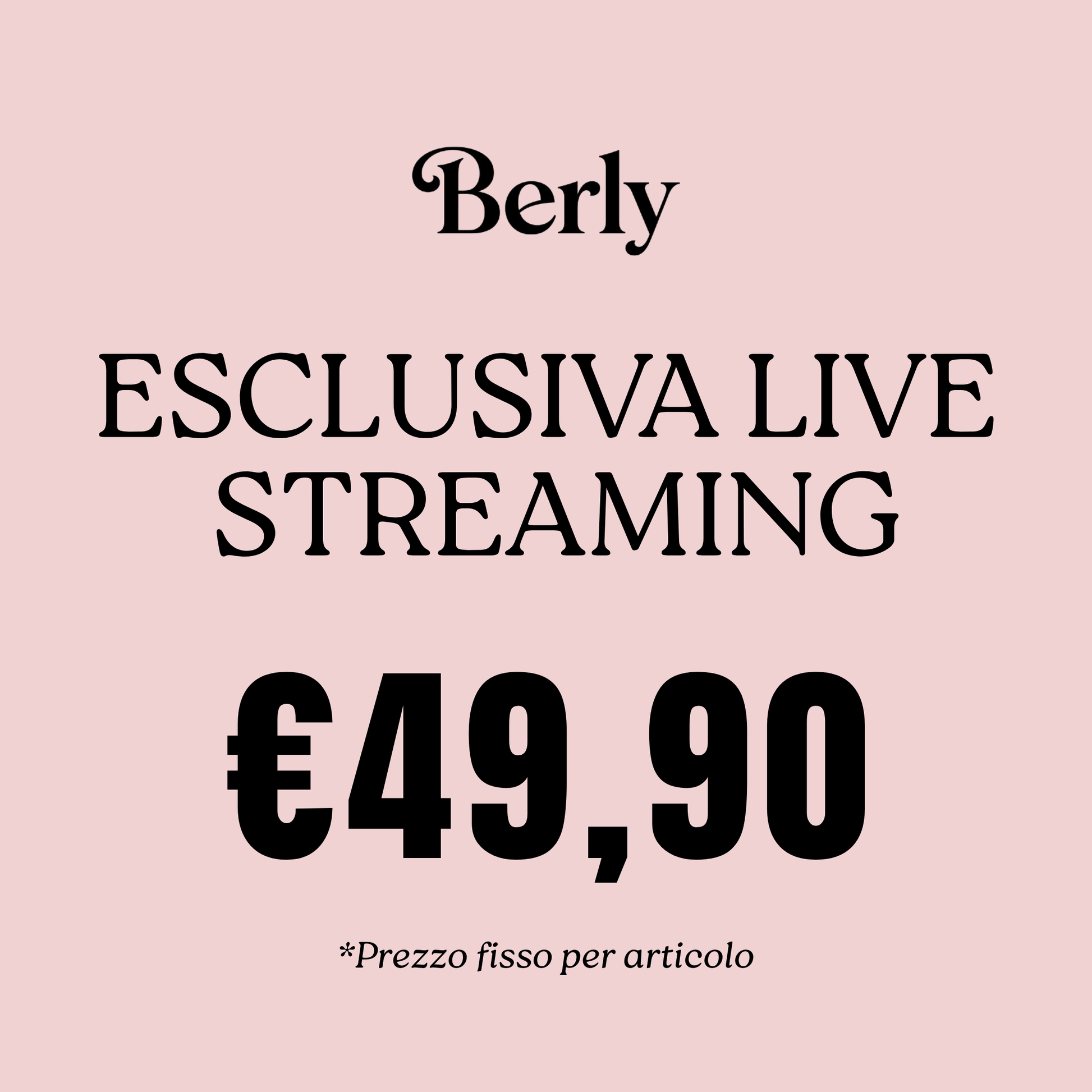 LIVE SHOPPING - BERLY MODA 