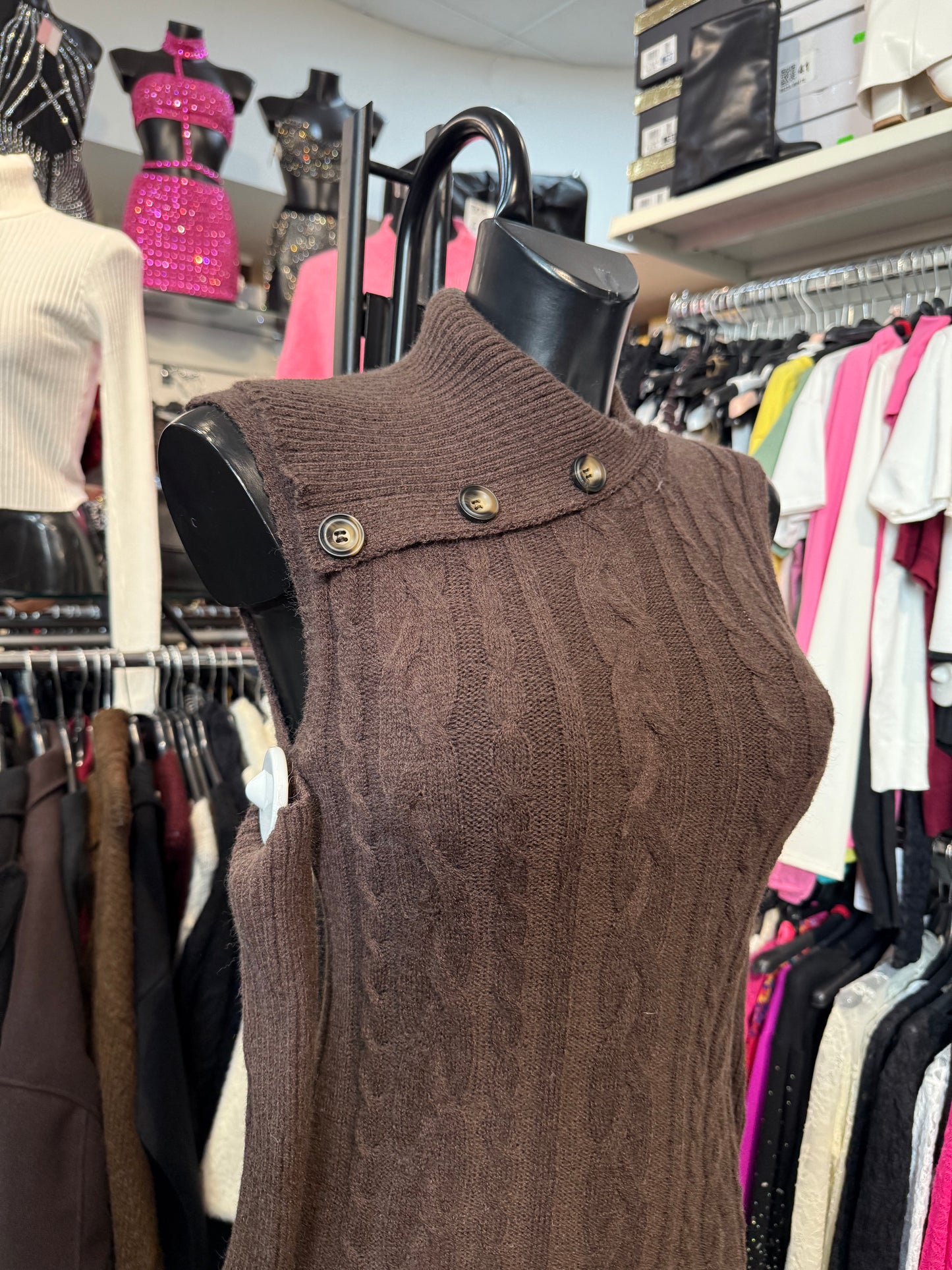 Knitted mini dress with split sleeves – MYSTERIOUS GLACIAL ❄️🔥