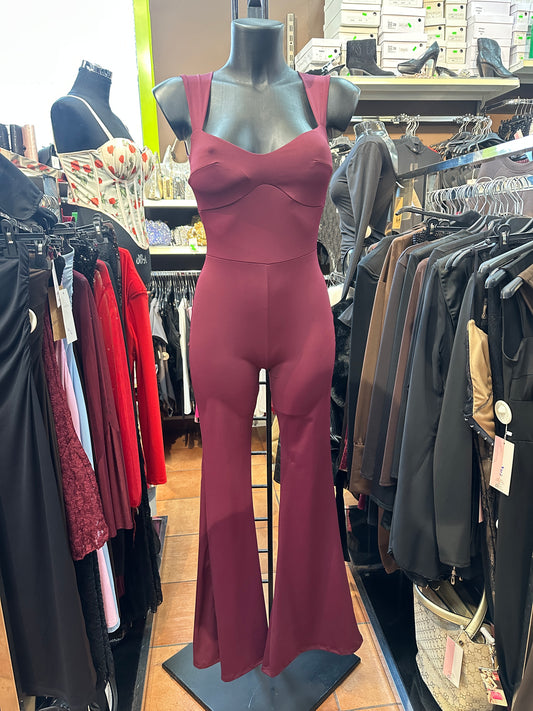 Jumpsuit Flare "Romantic Curve" – Eleganza Scolpita