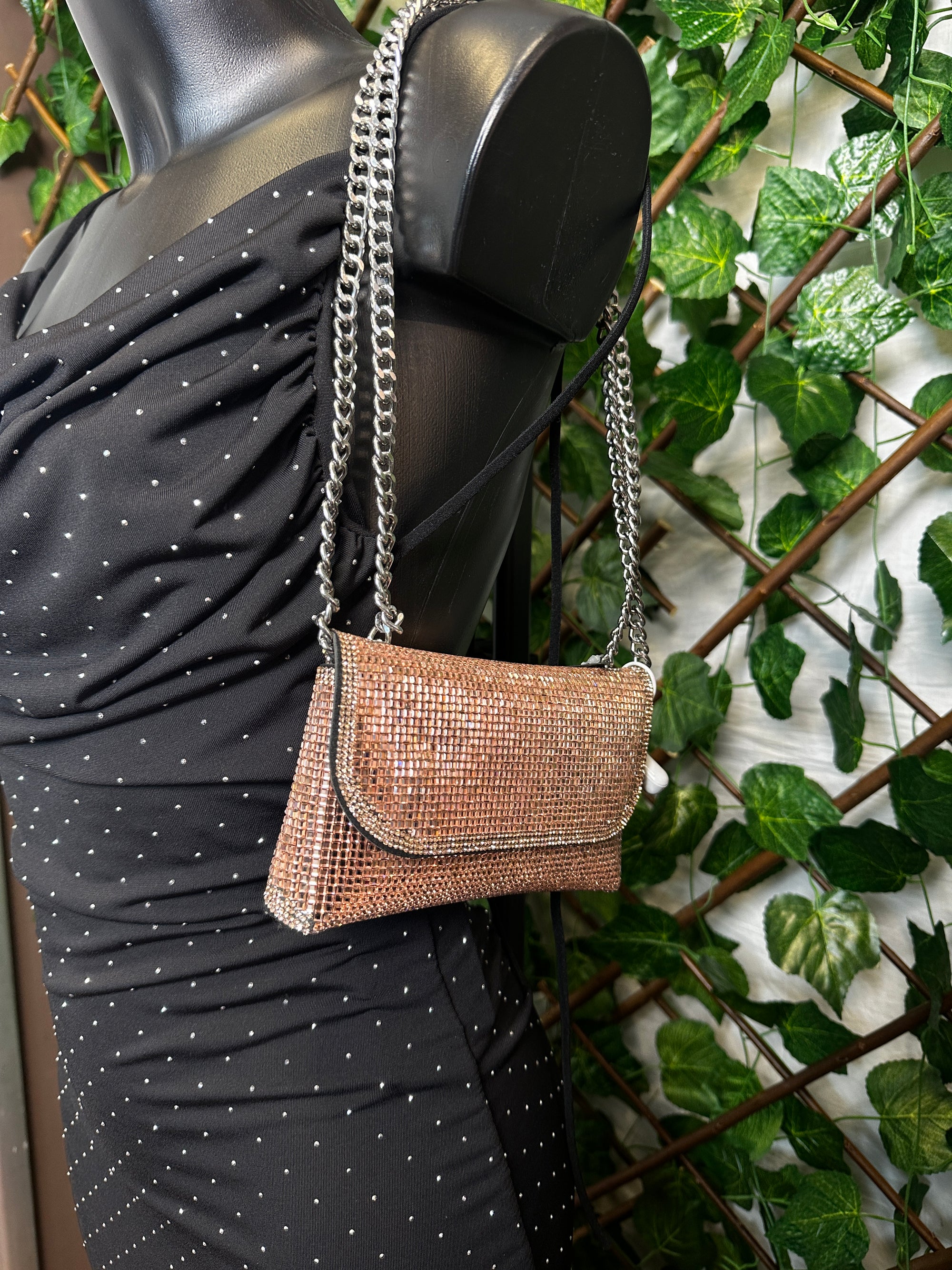 Borsa brillantinata
