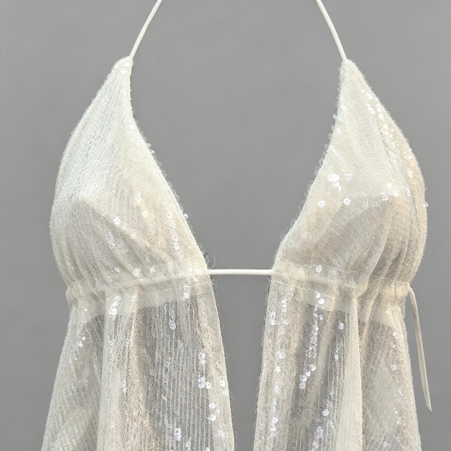 Top paillettes