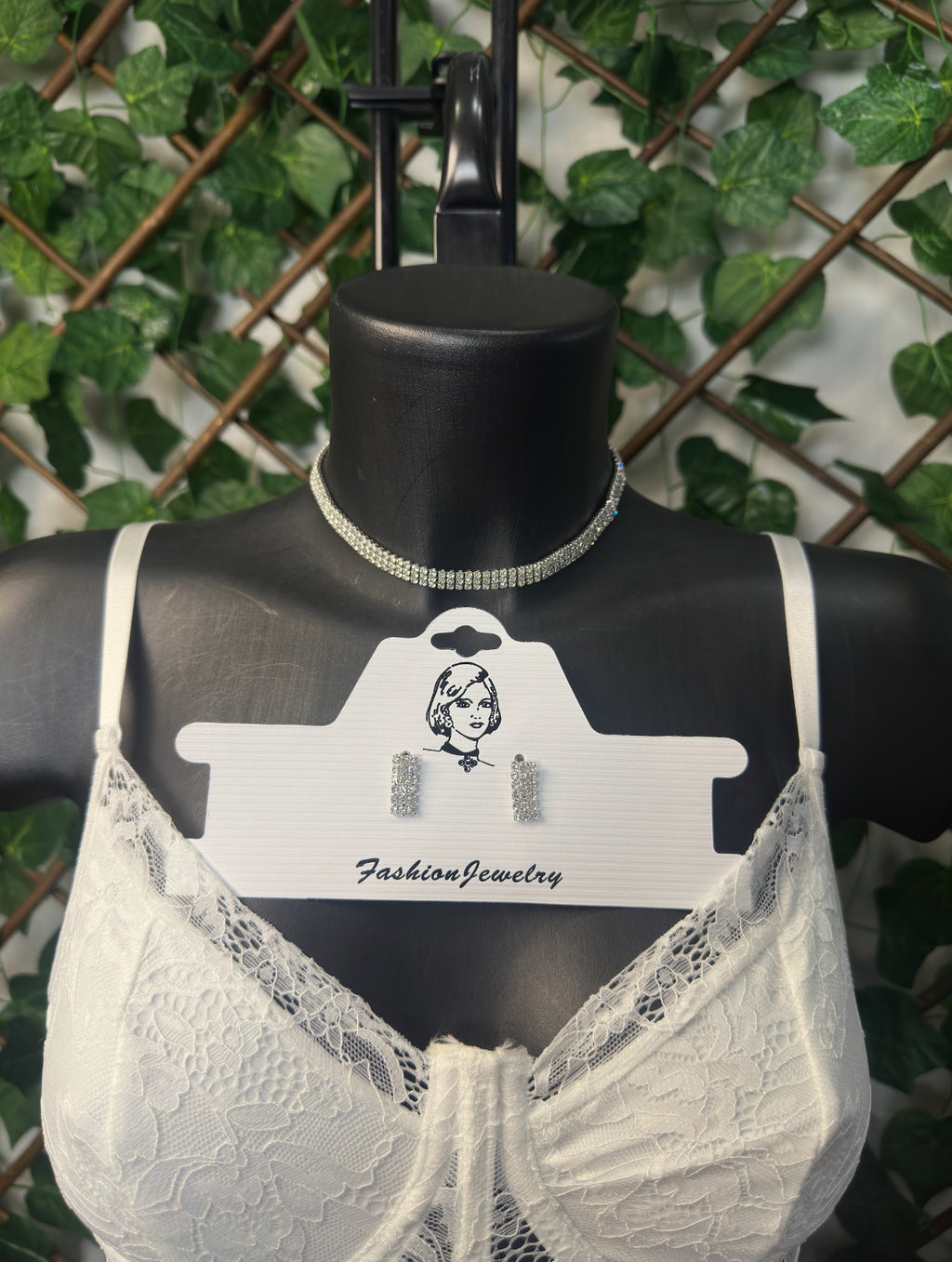 Choker con strass
