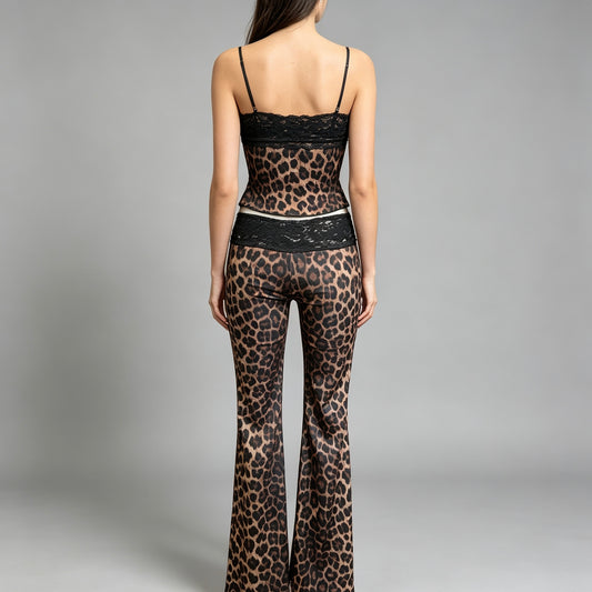 Completo in leopardato