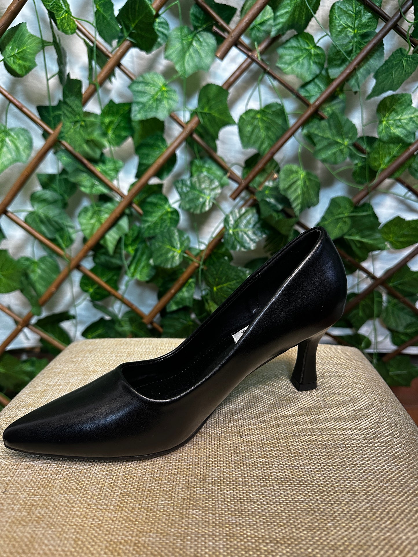 Low matte heels (3 inch heel)