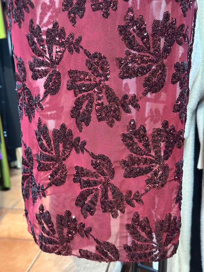 Abito a fascia con paillettes e spacco – DIVA SEGRETA 💎✨