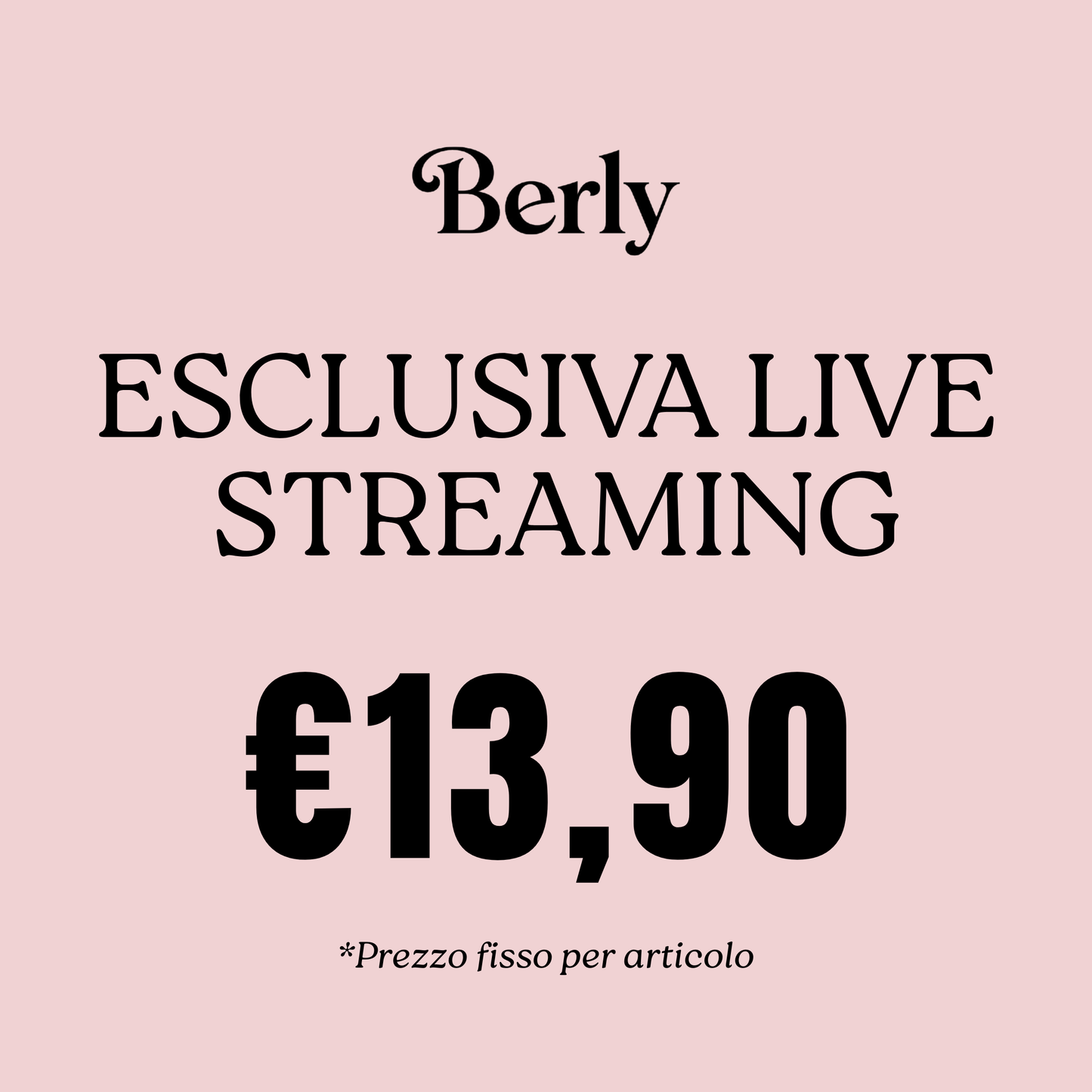 LIVE SHOPPING - BERLY MODA 