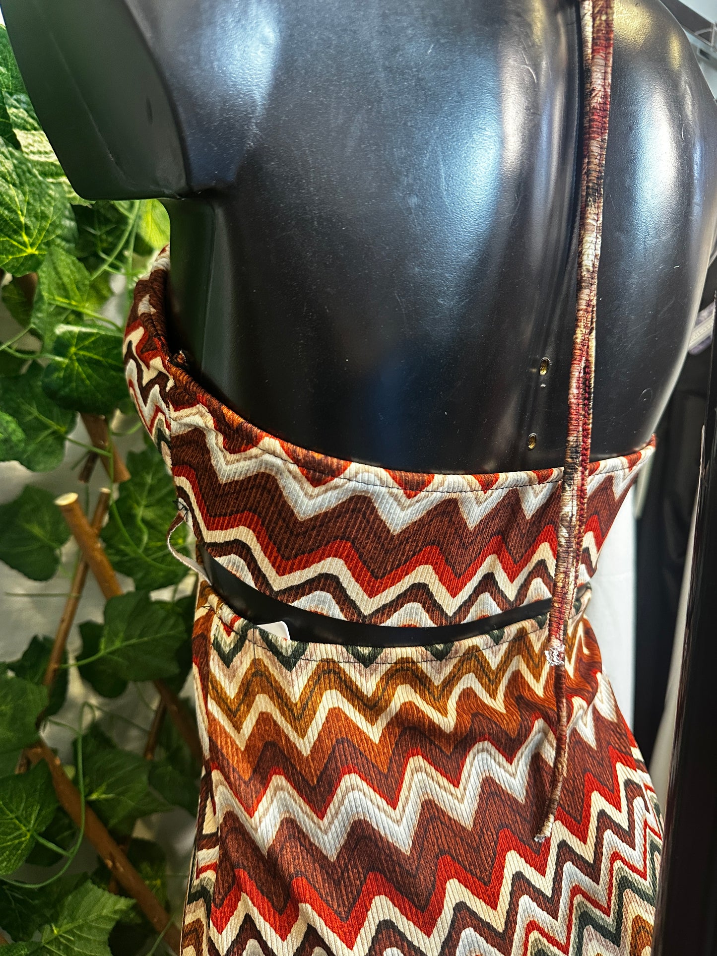 Summer dress with ring detail and cut-out sides | one size