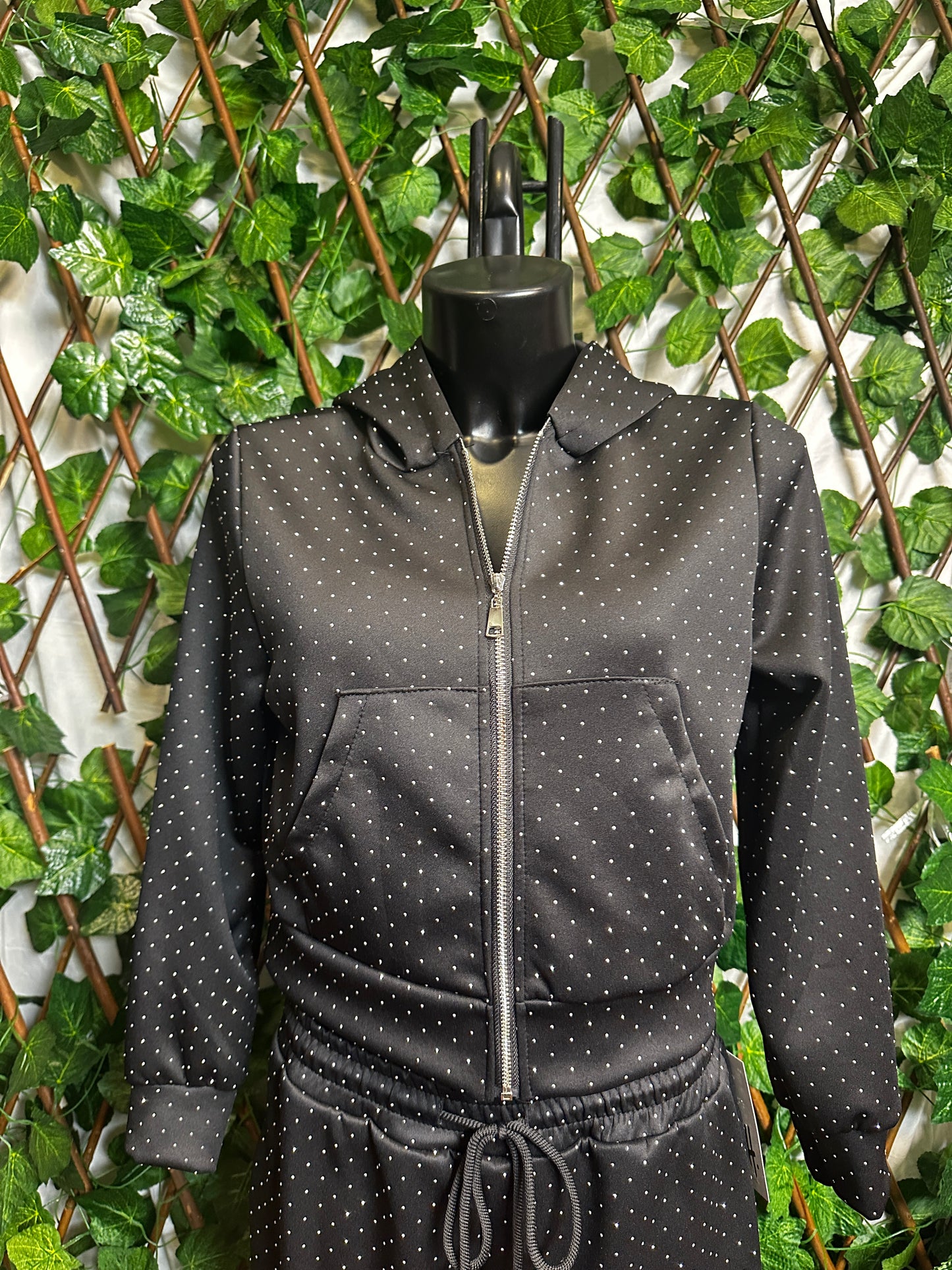 Completo sportivo brillantinato