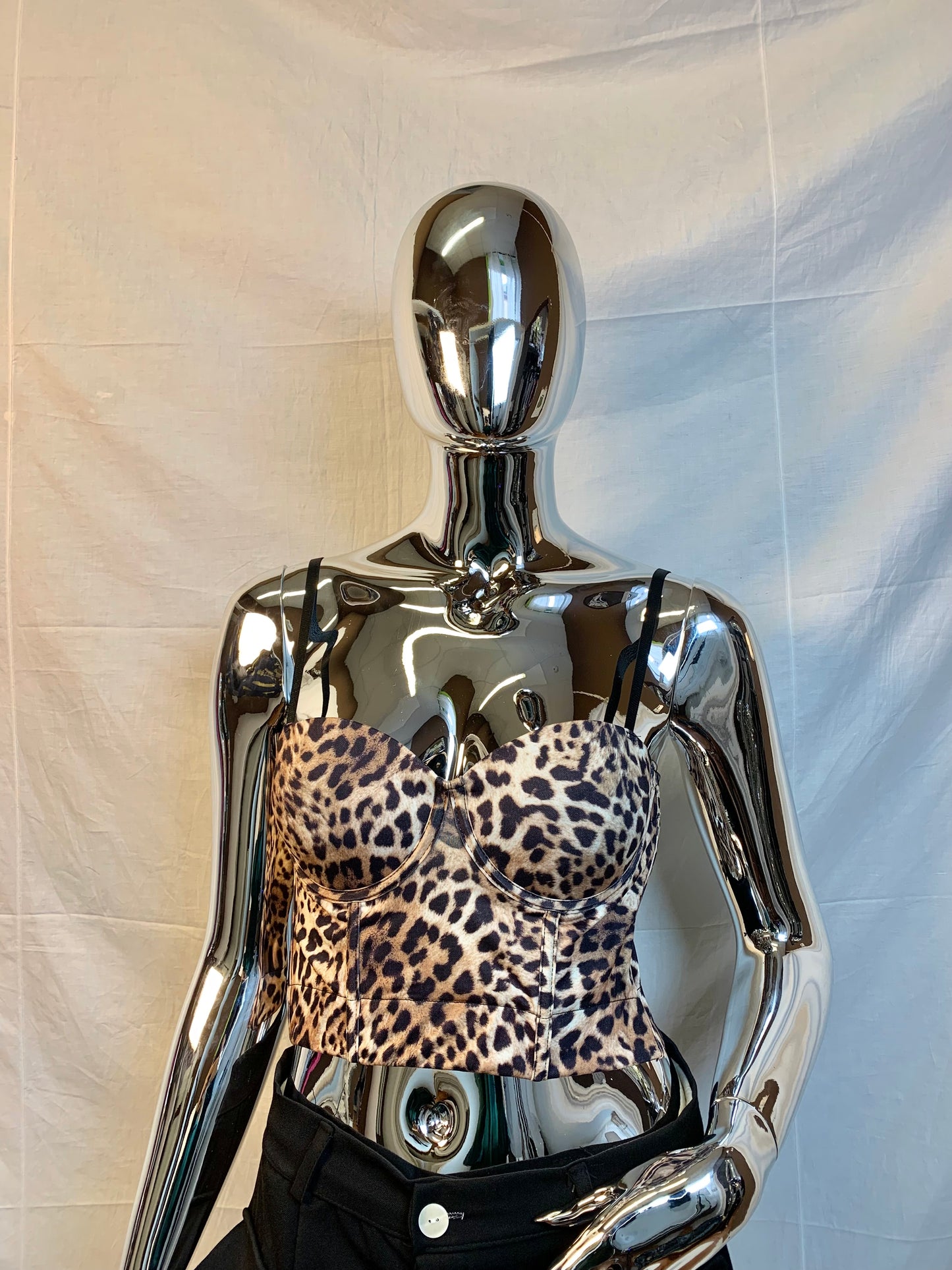 PRIMAVERA 2024 | Top a corsetto leopardato