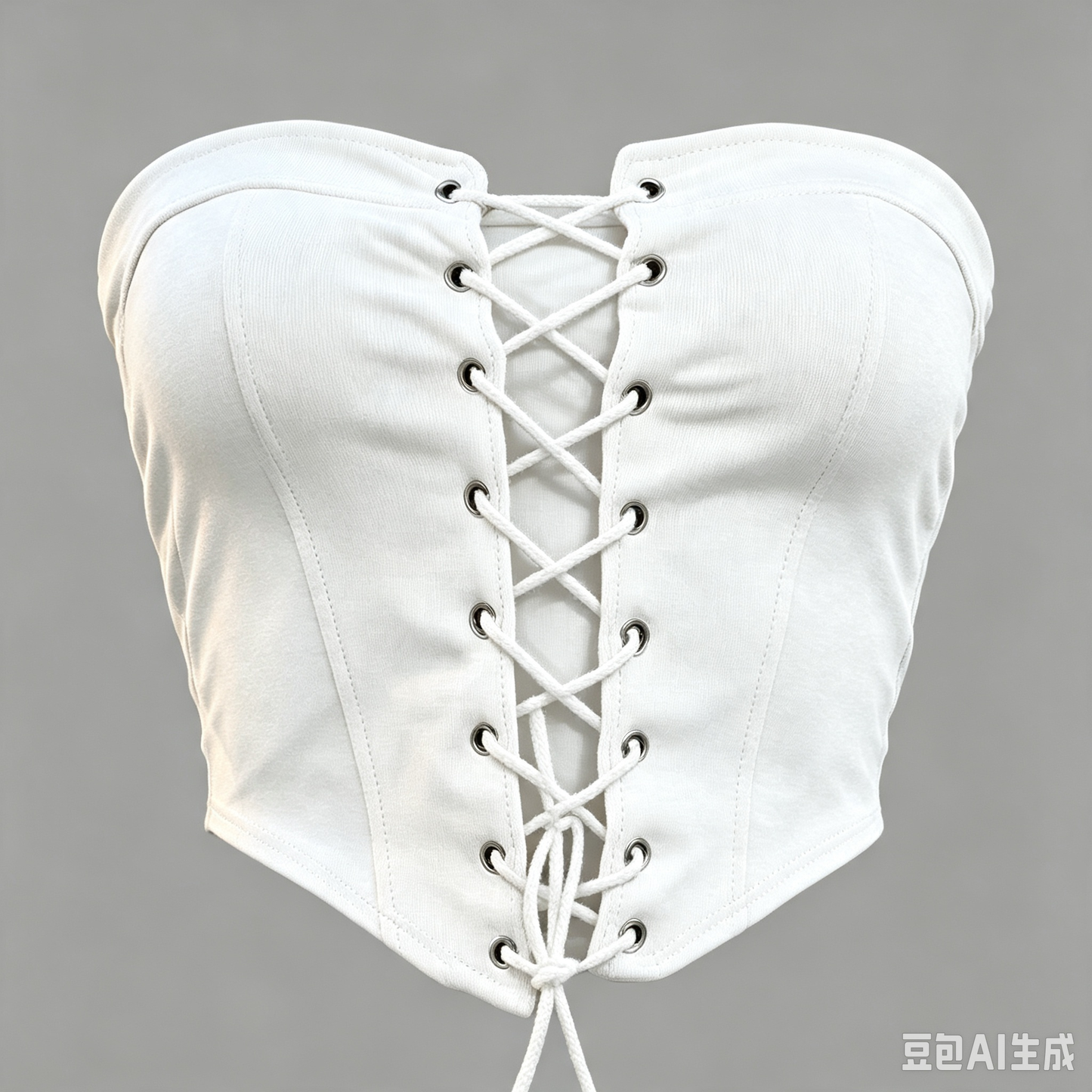 Corsetto bianco elegante