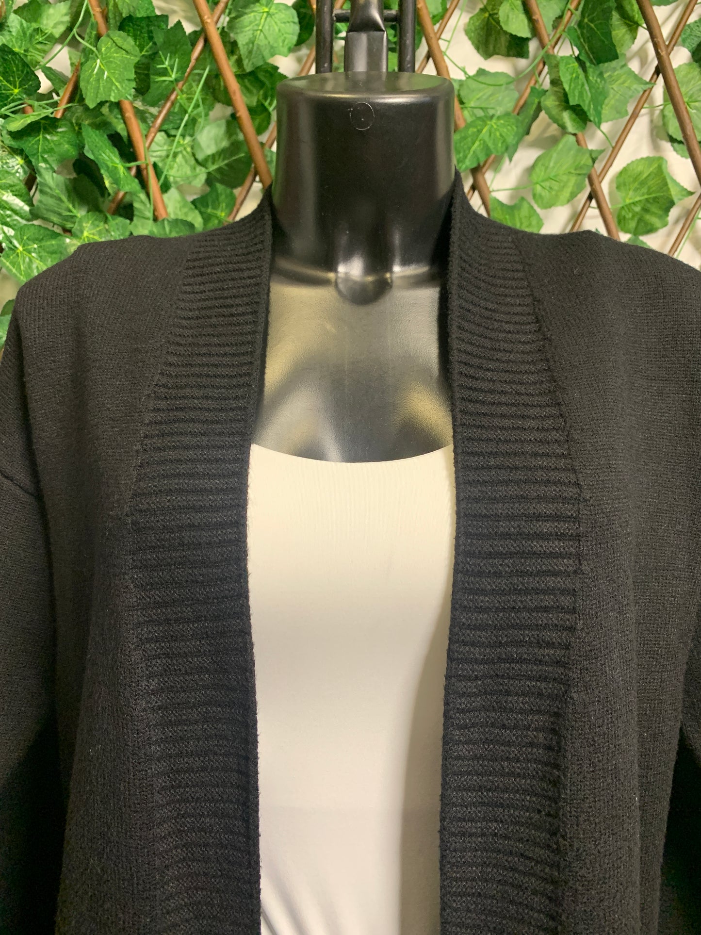 Cardigan lunga senza tasca