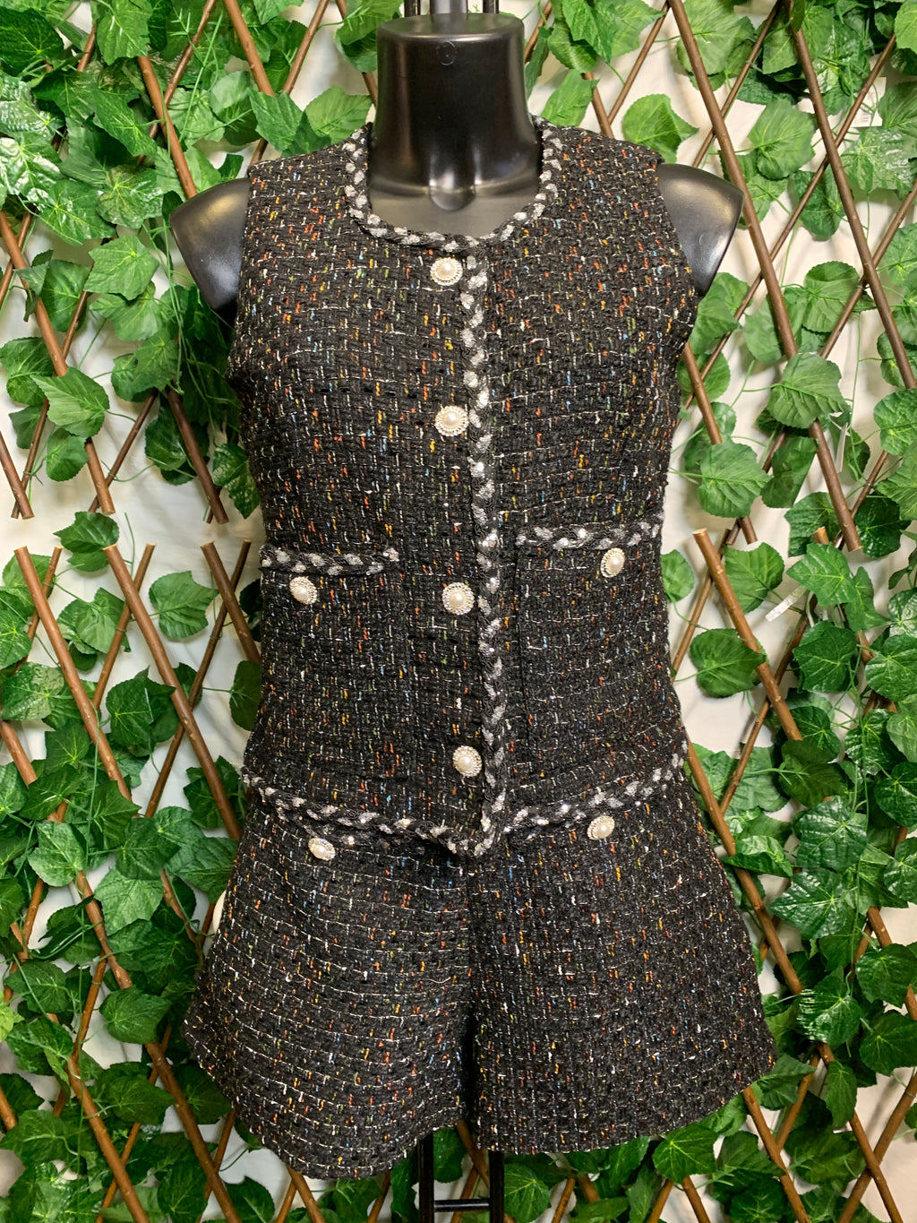 Completo in tweed