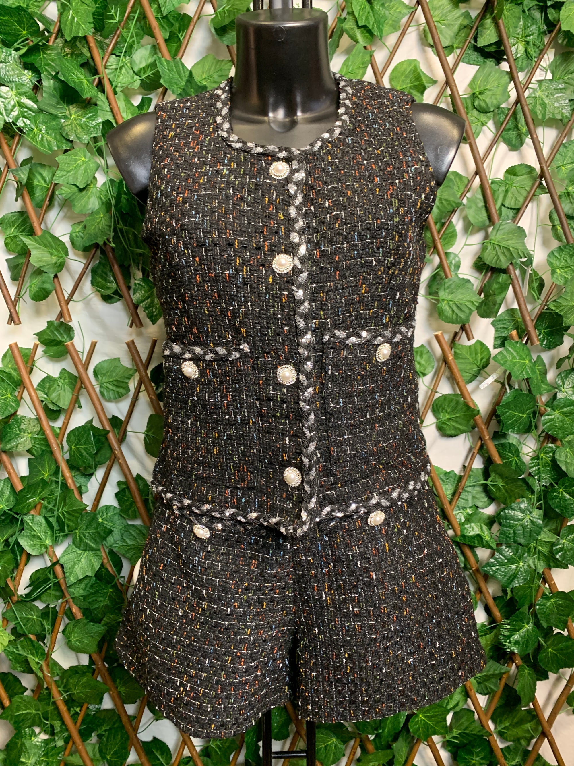 Completo in tweed