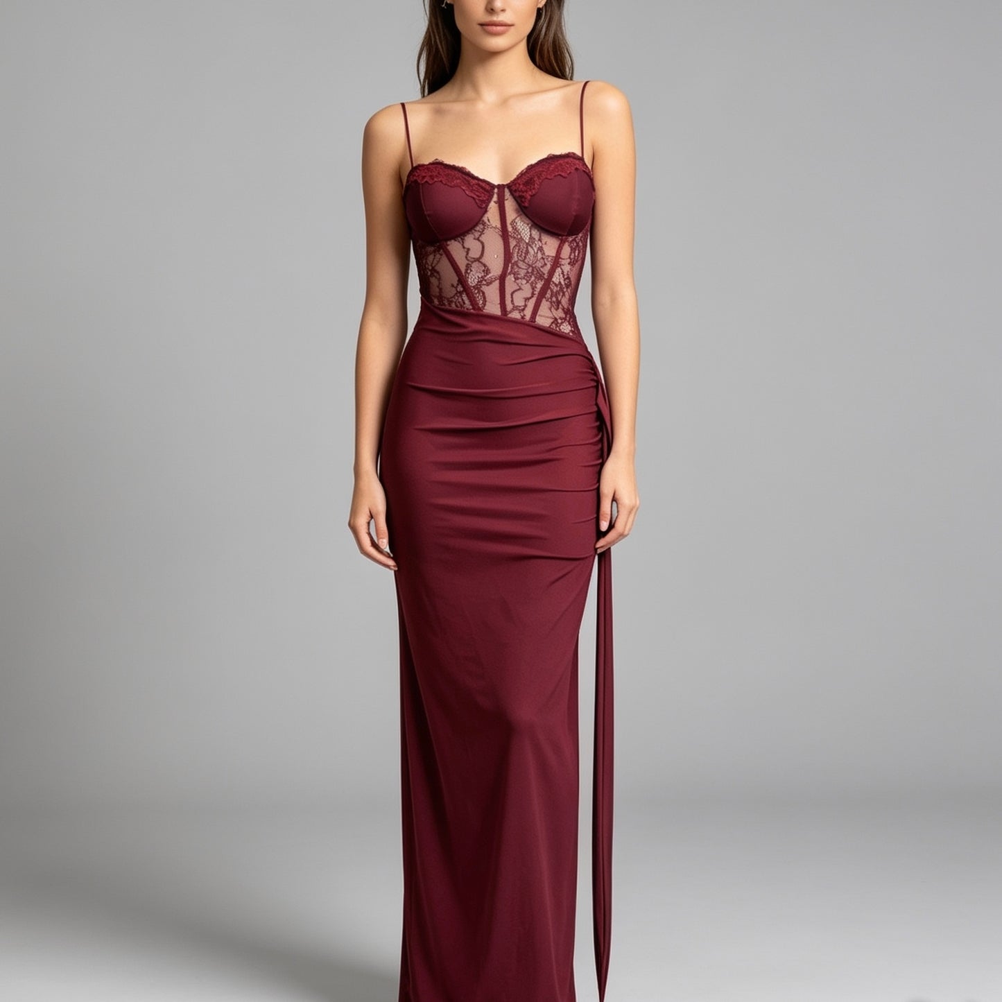 Vestito in dettaglio in pizzo