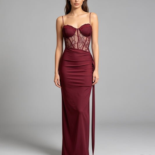 Vestito in dettaglio in pizzo