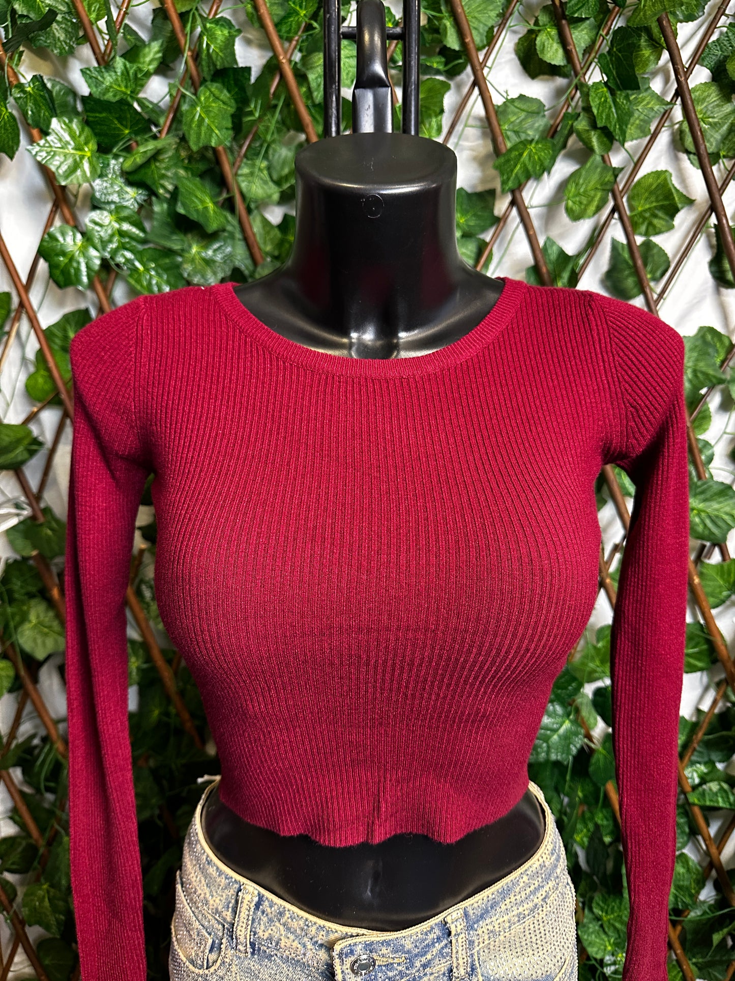 Maglia corta con la manica lunga