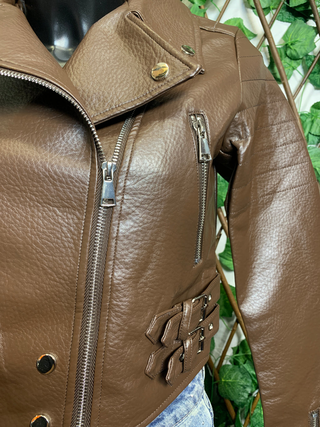 Giacca in pelle
