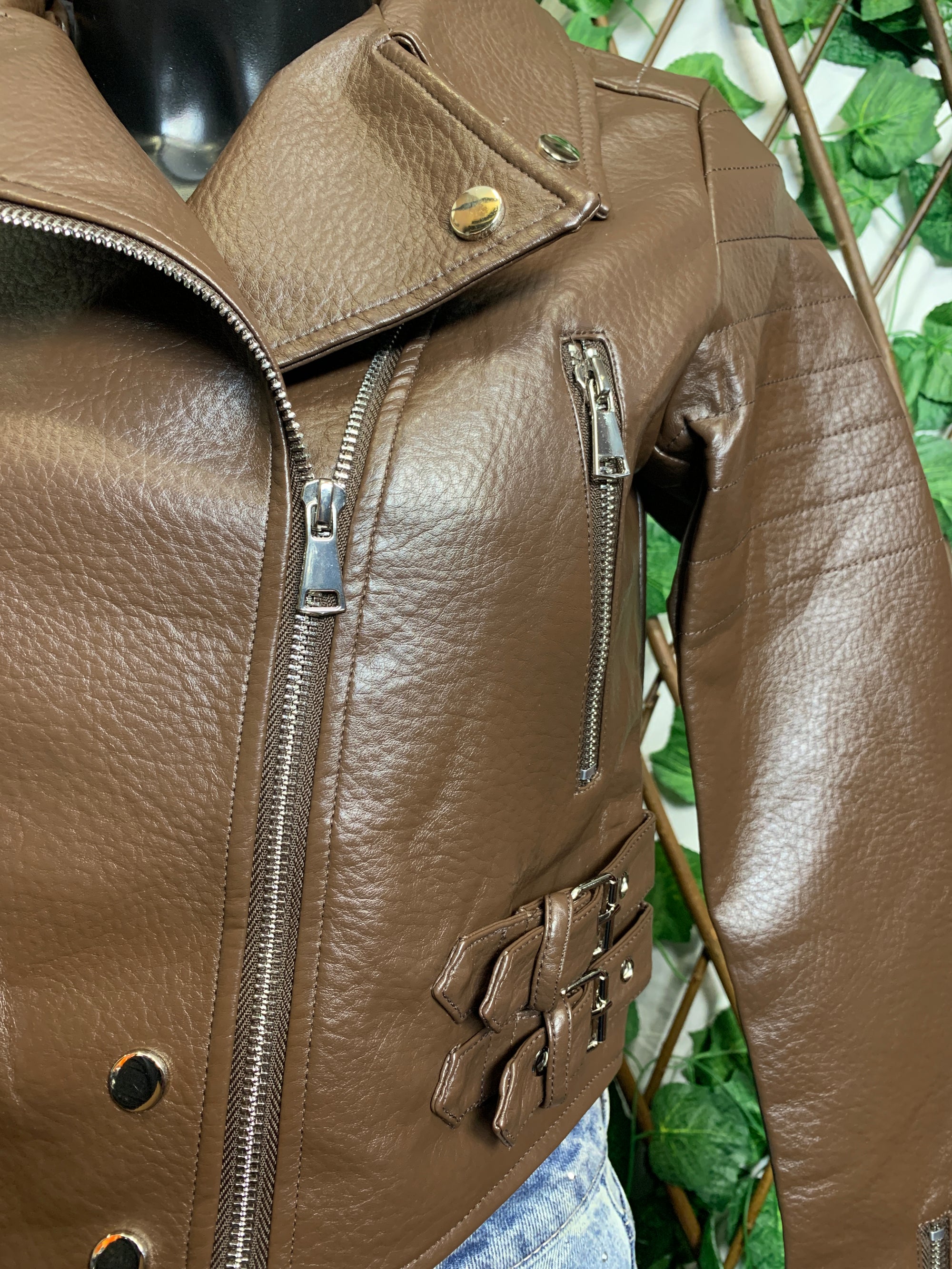 Giacca in pelle
