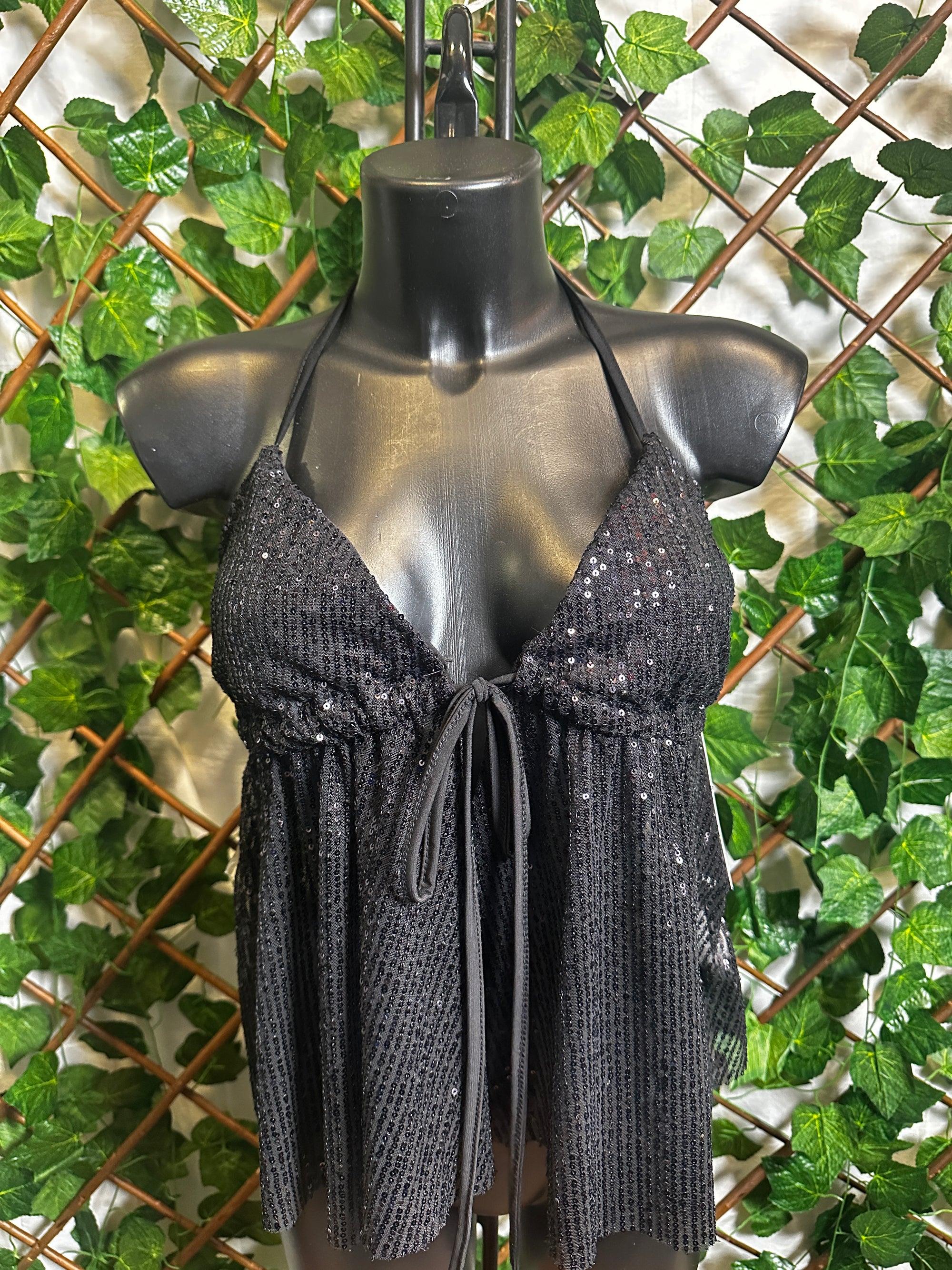 Top in paillettes | taglia unica