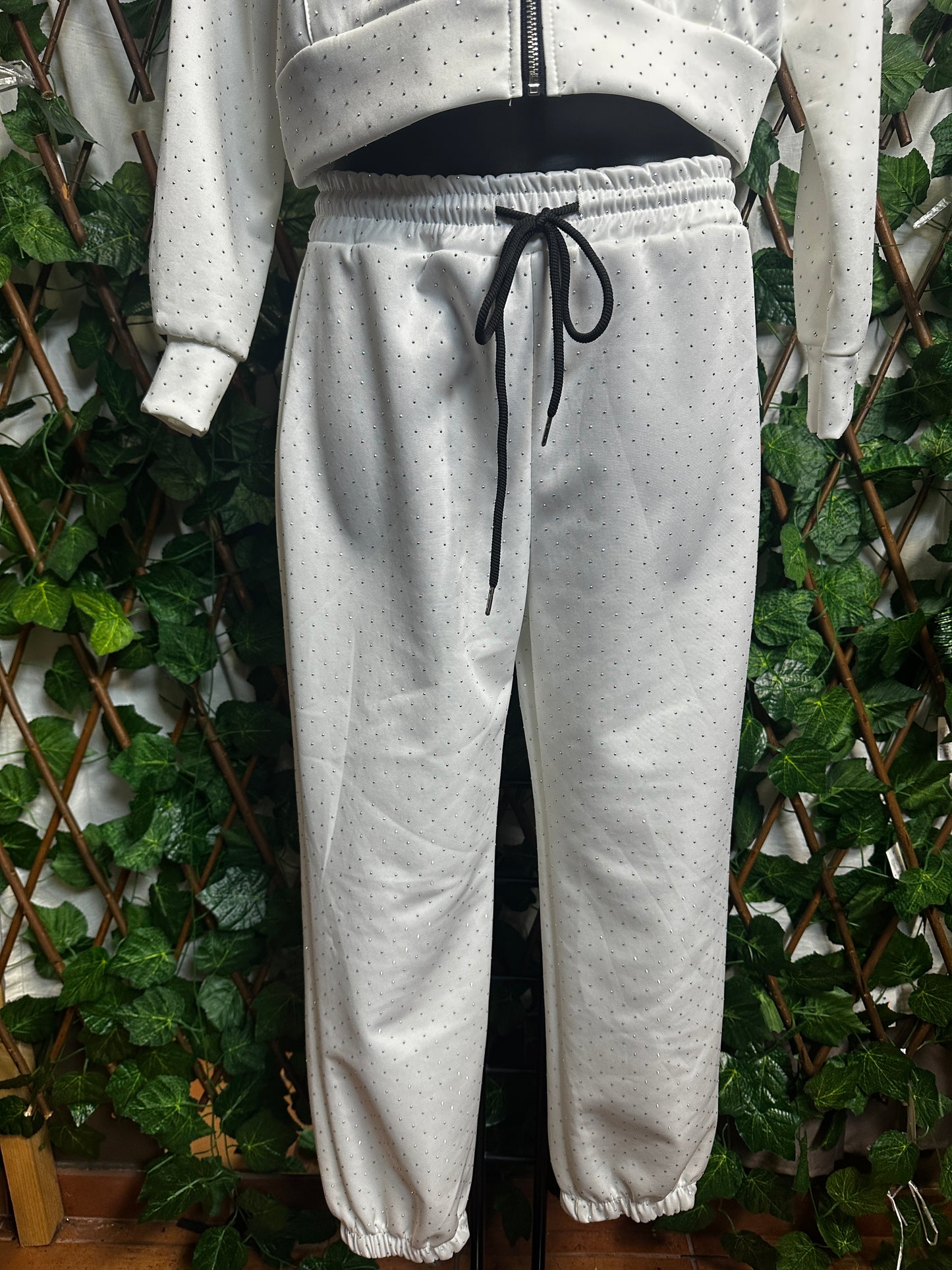 Completo sportivo brillantinato