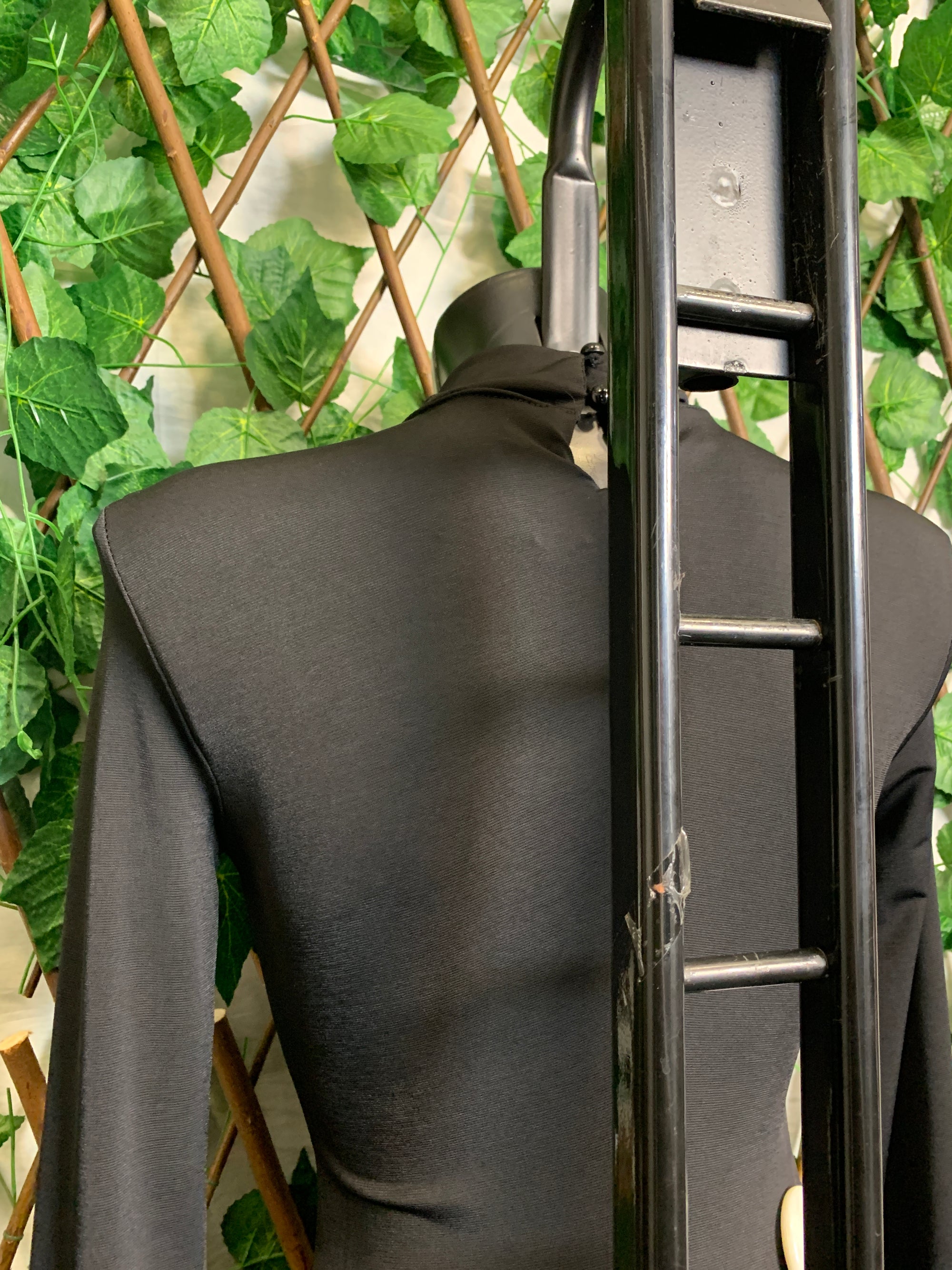 Vestito lungo con manica lunga