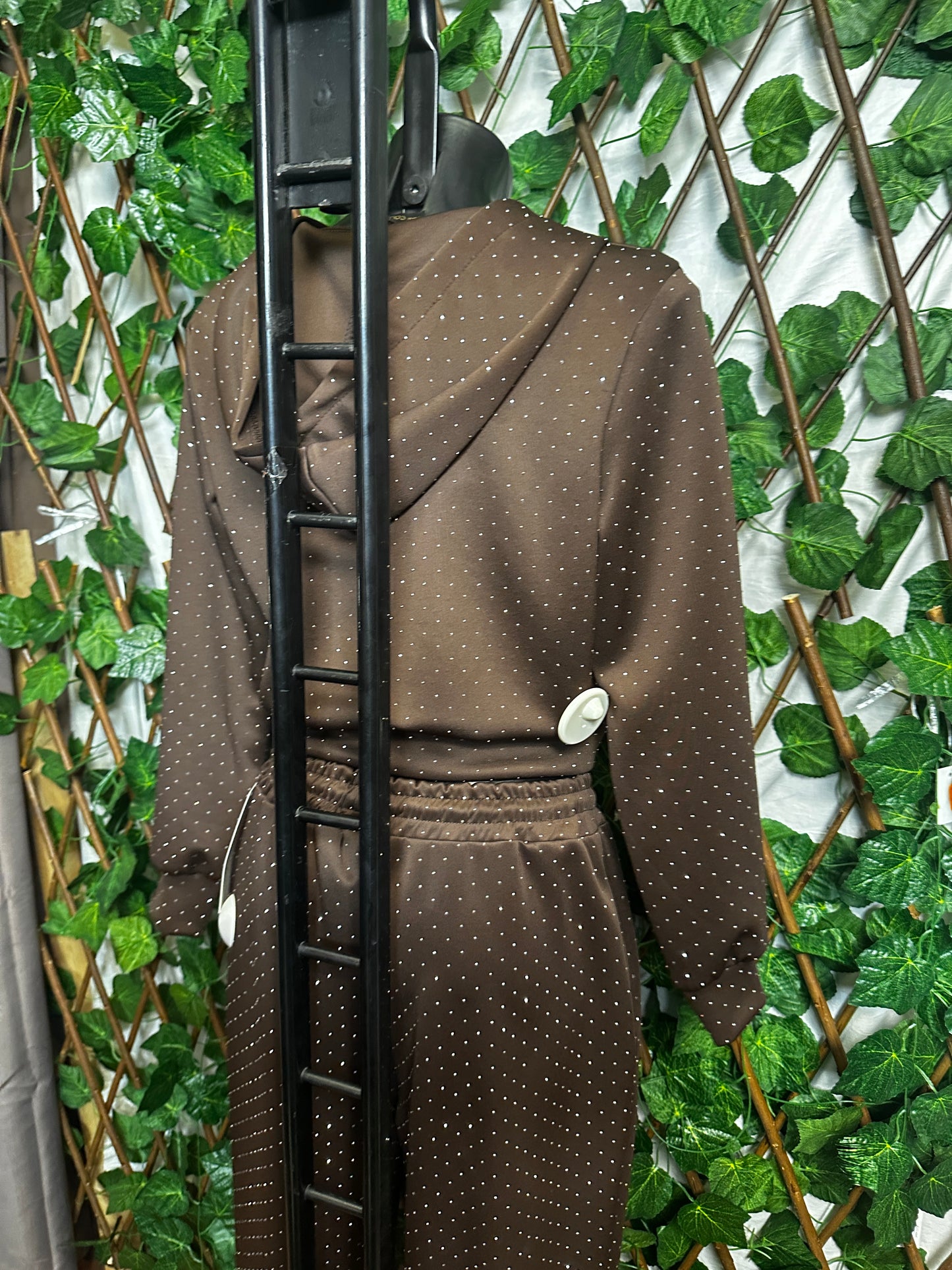 Completo sportivo brillantinato