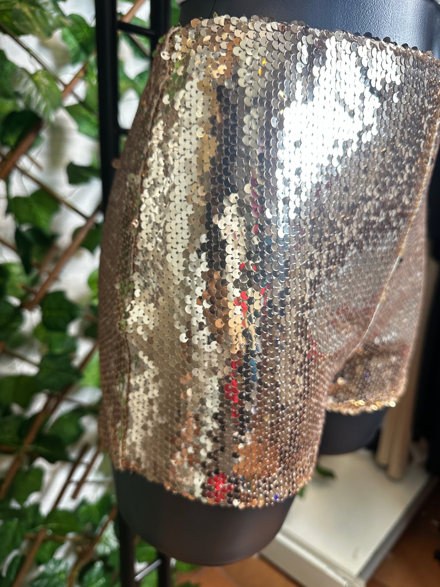 Pantaloncino in paillettes