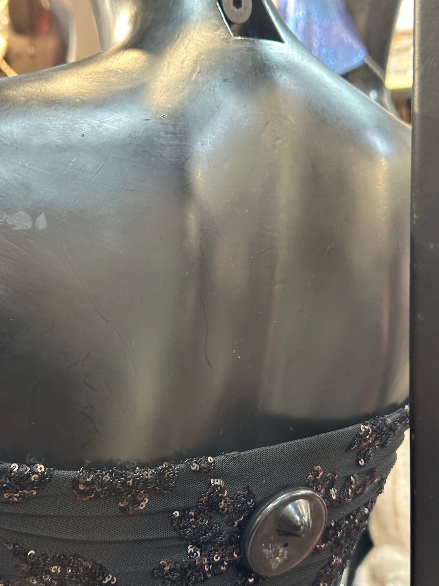 Abito a fascia con paillettes e spacco – DIVA SEGRETA 💎✨