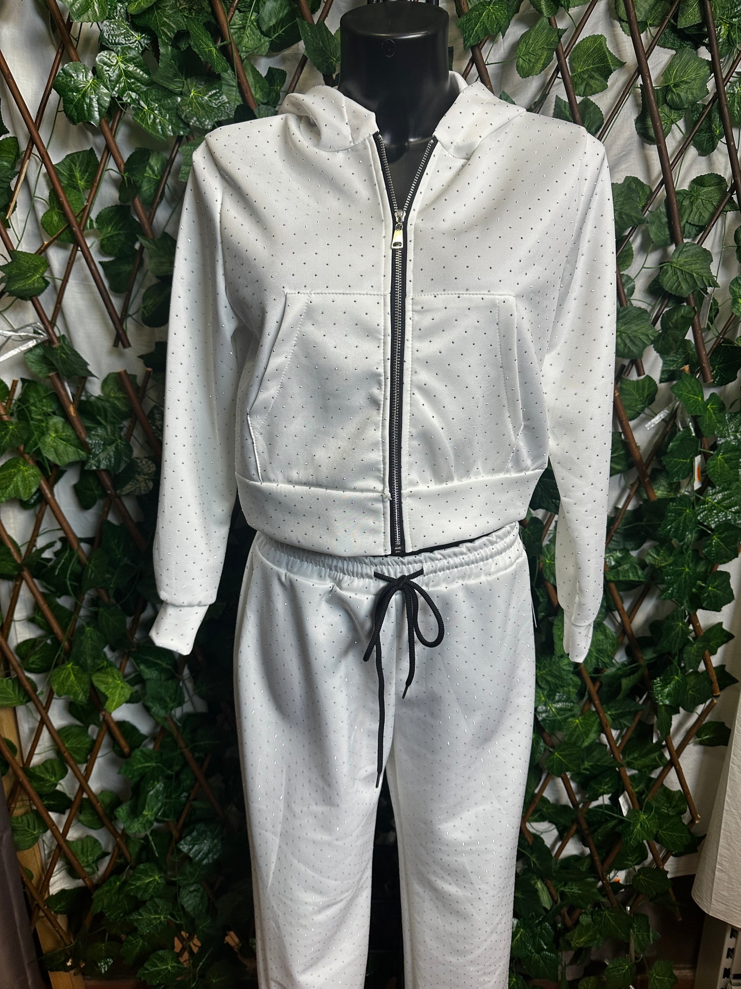 Completo sportivo brillantinato