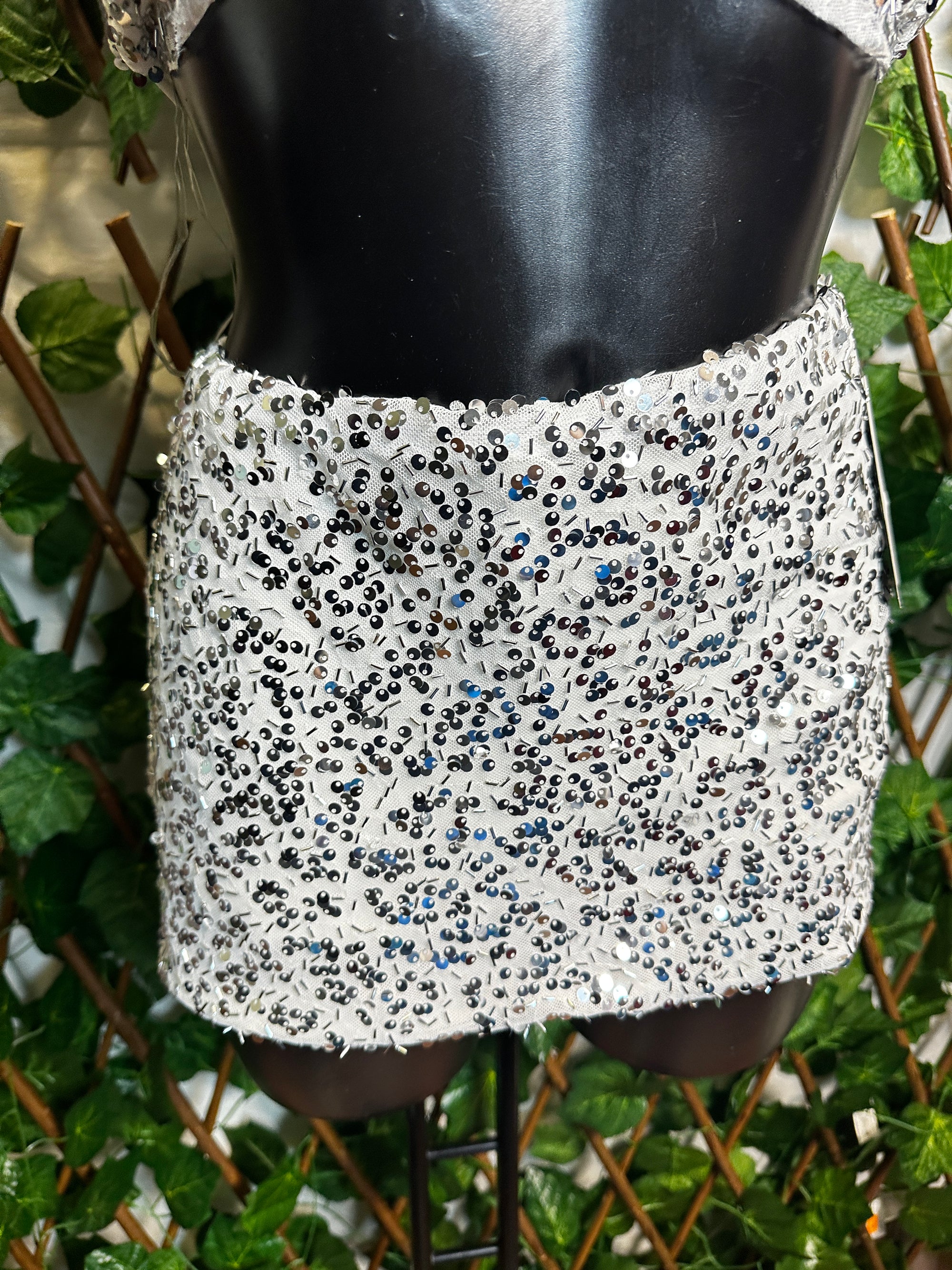 Completo Ibiza in paillettes | taglia unica
