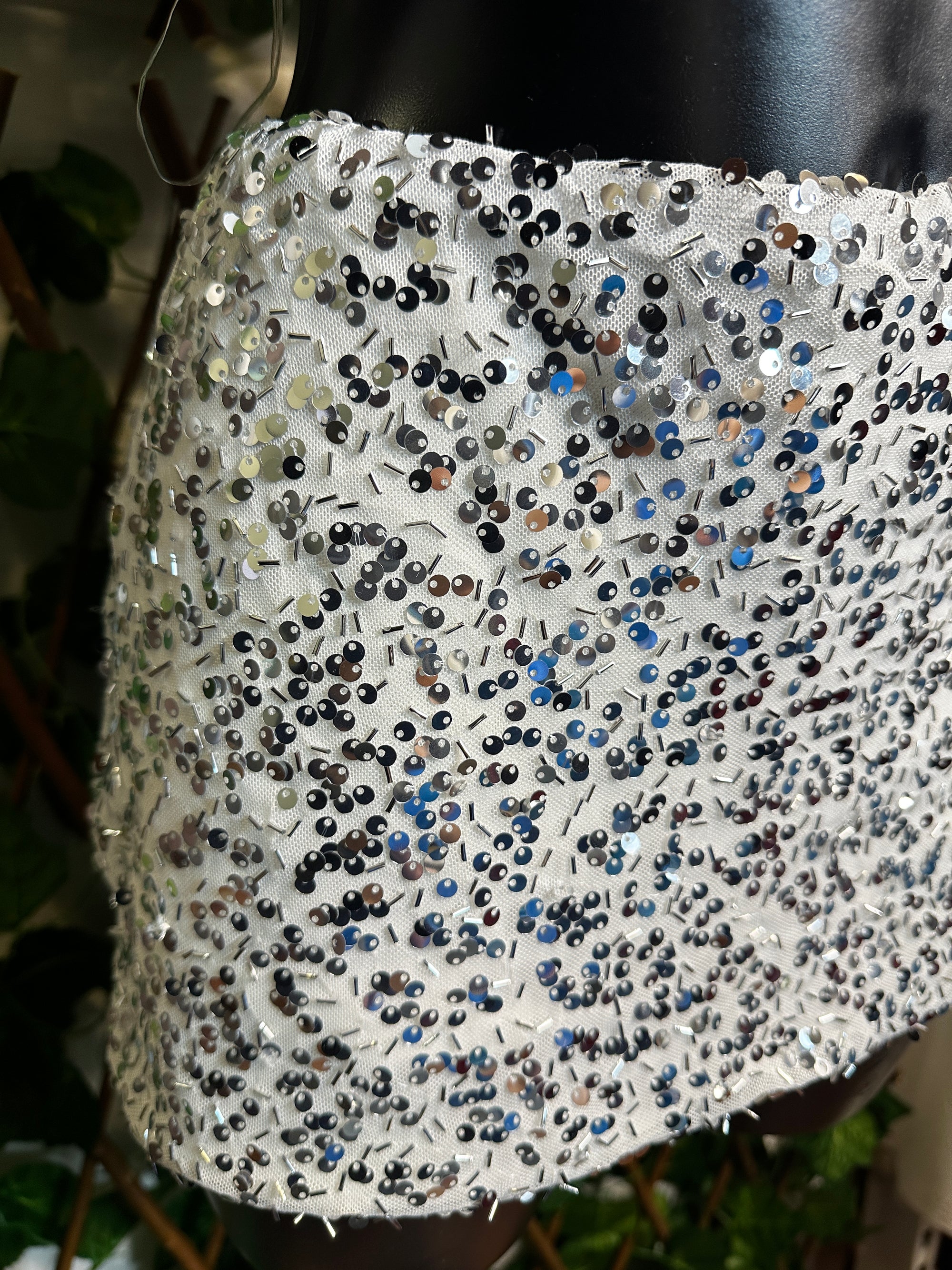 Completo Ibiza in paillettes | taglia unica