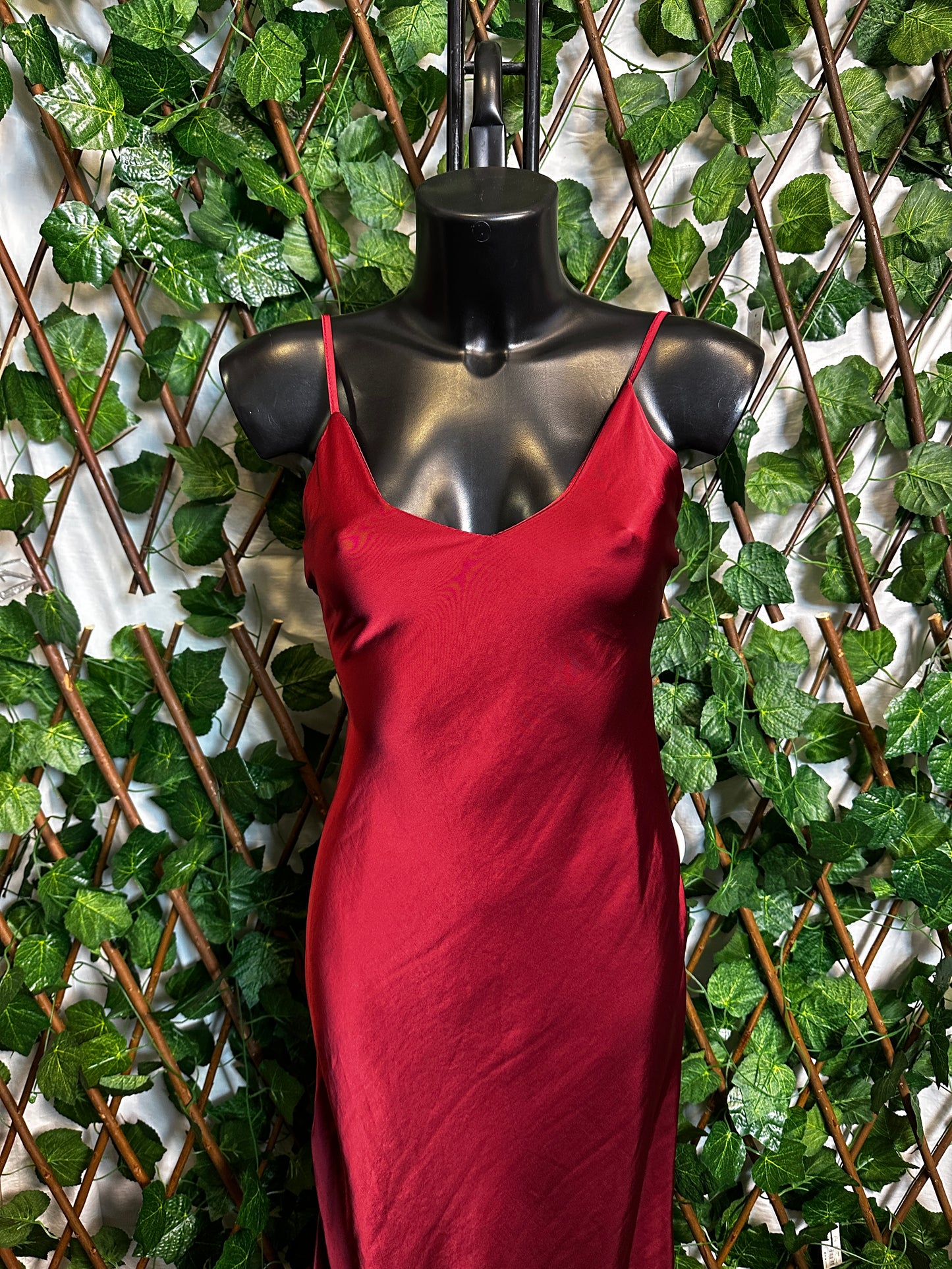 Vestito elegante lungo con la schiena scoperta | taglia unica