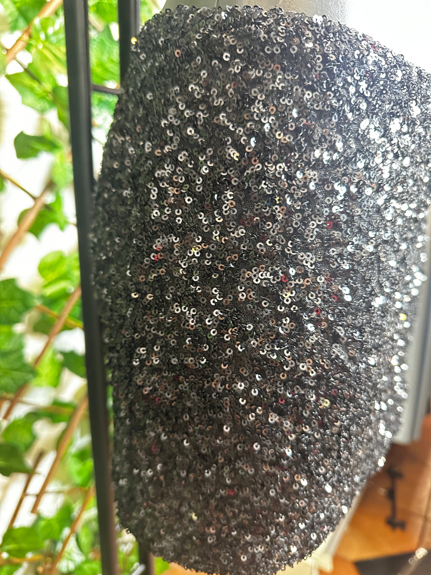 Completo con la stella marina in paillettes