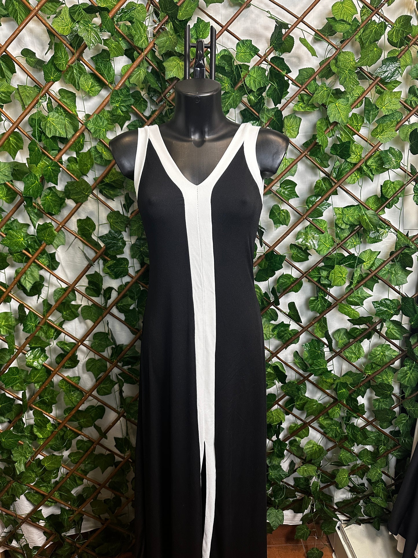 Vestito lungo elasticizzato