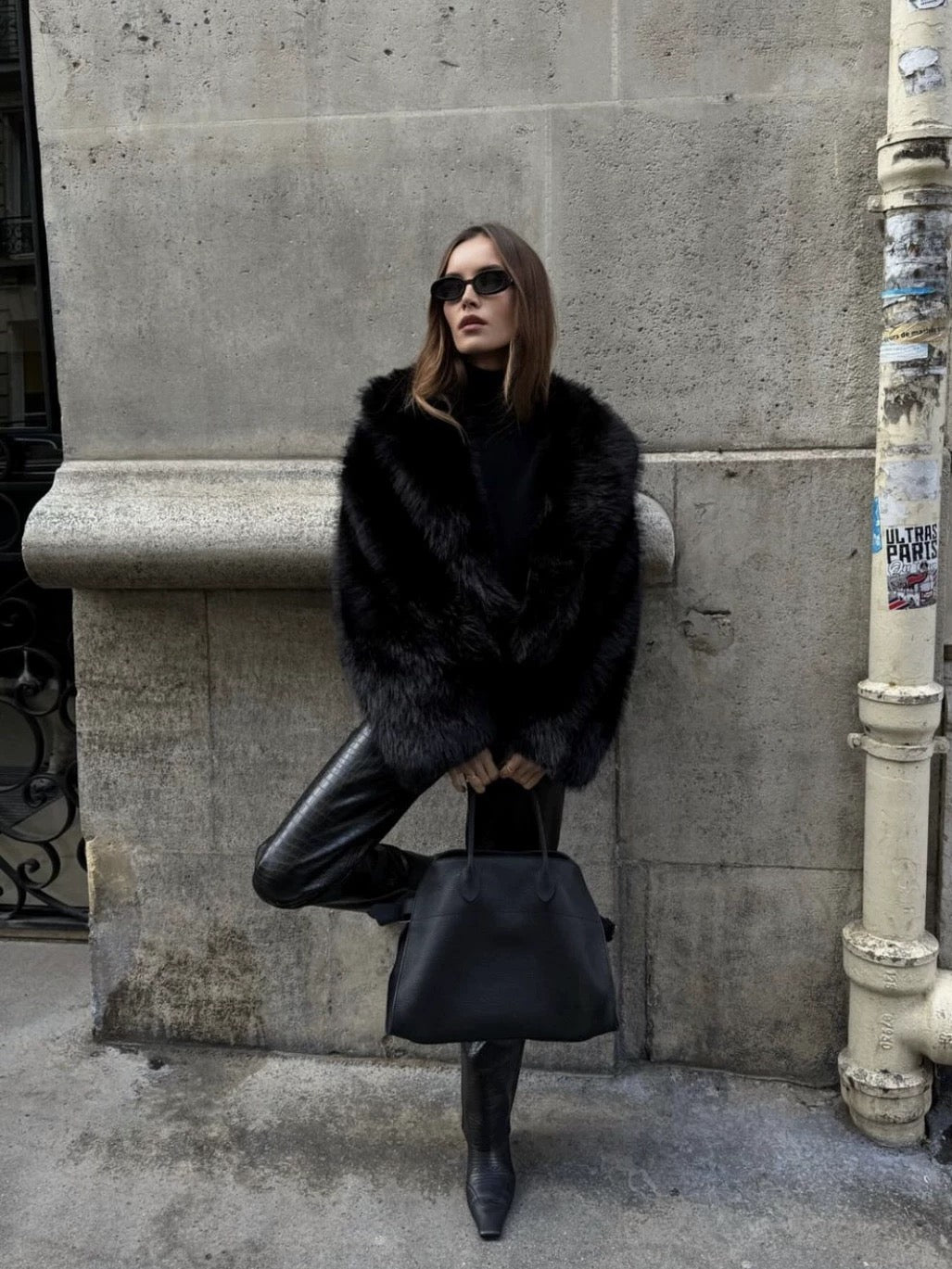 Short fur jacket