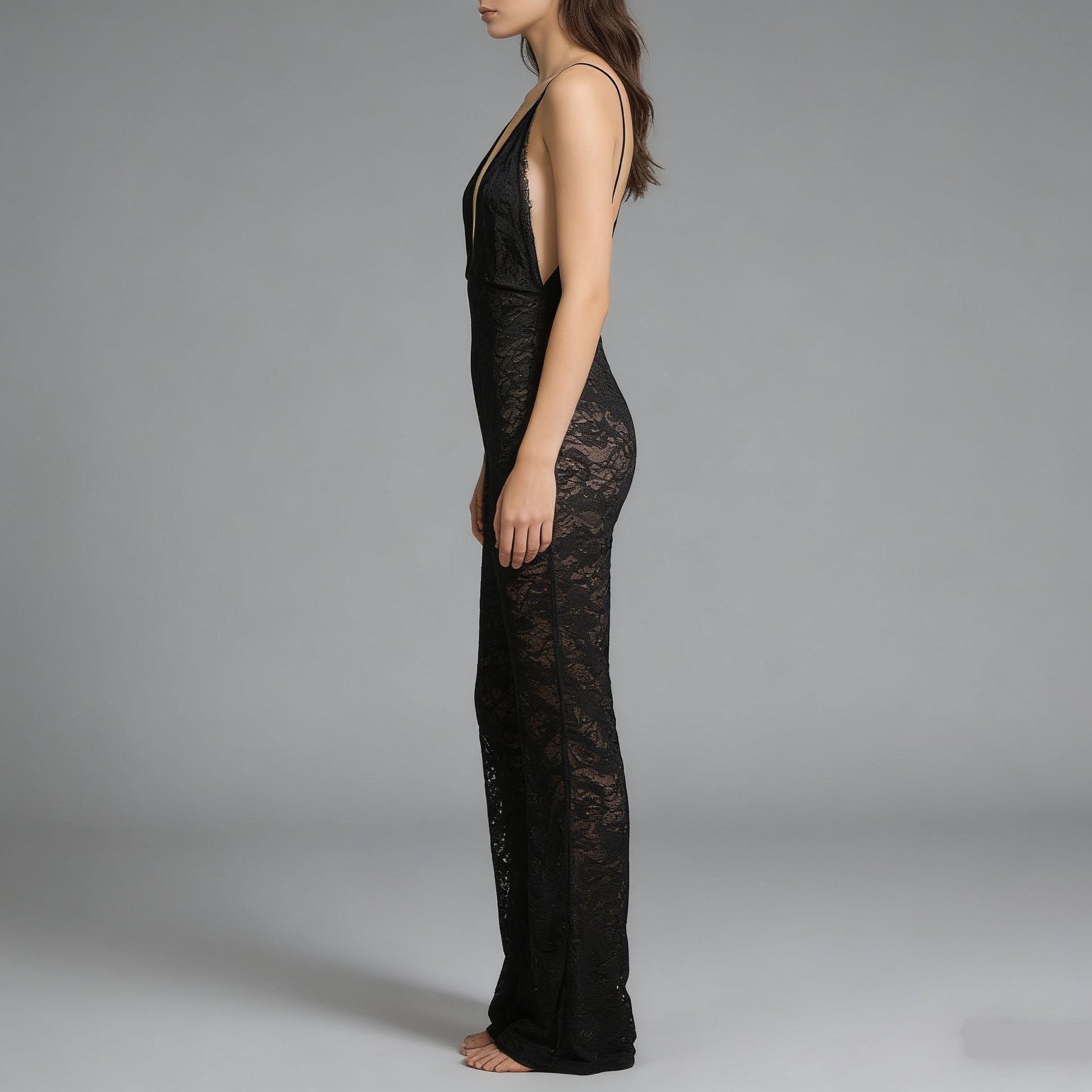 Tuta in pizzo intero - BERLY MODA 