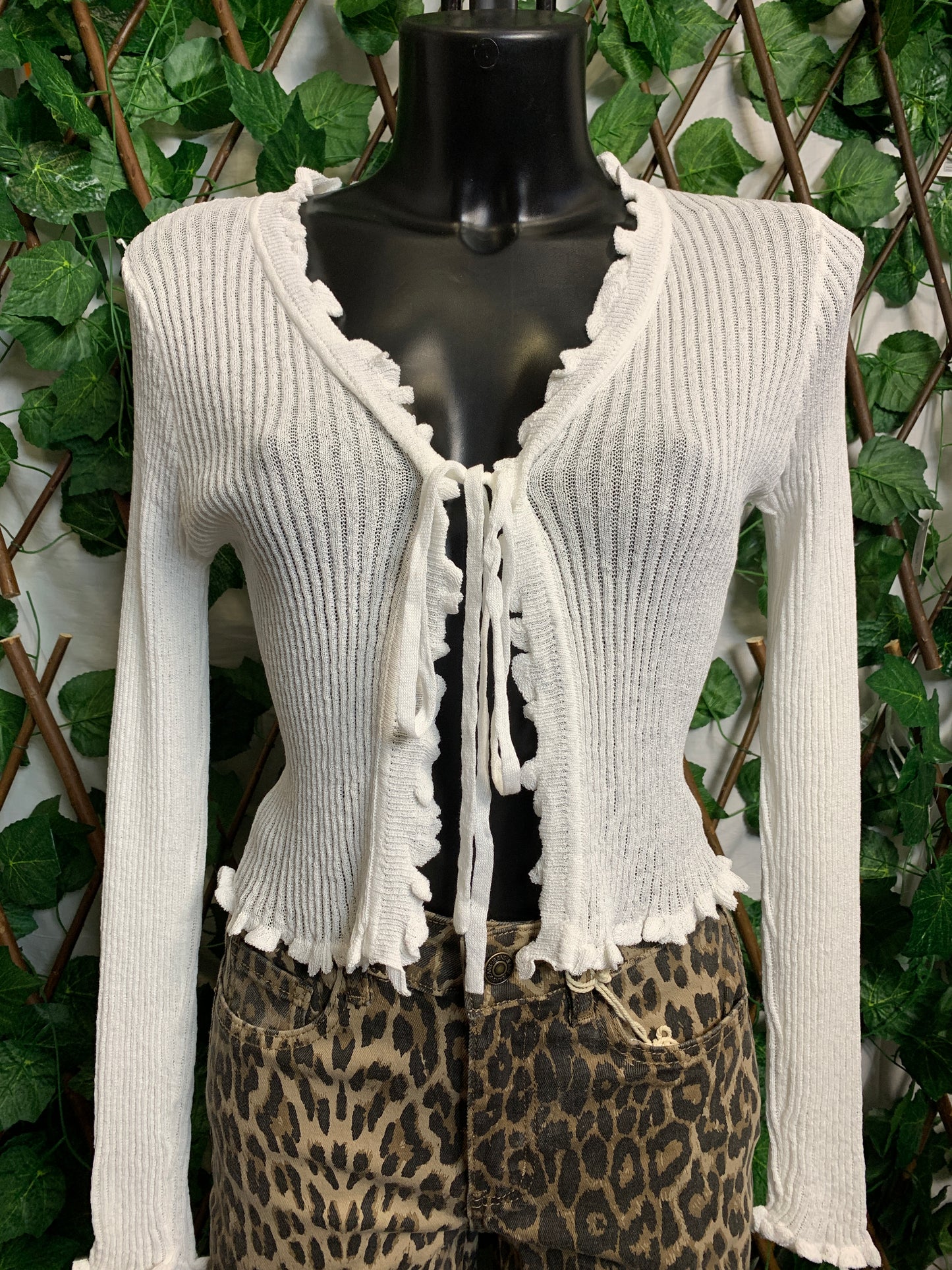 Top in maglia leggera