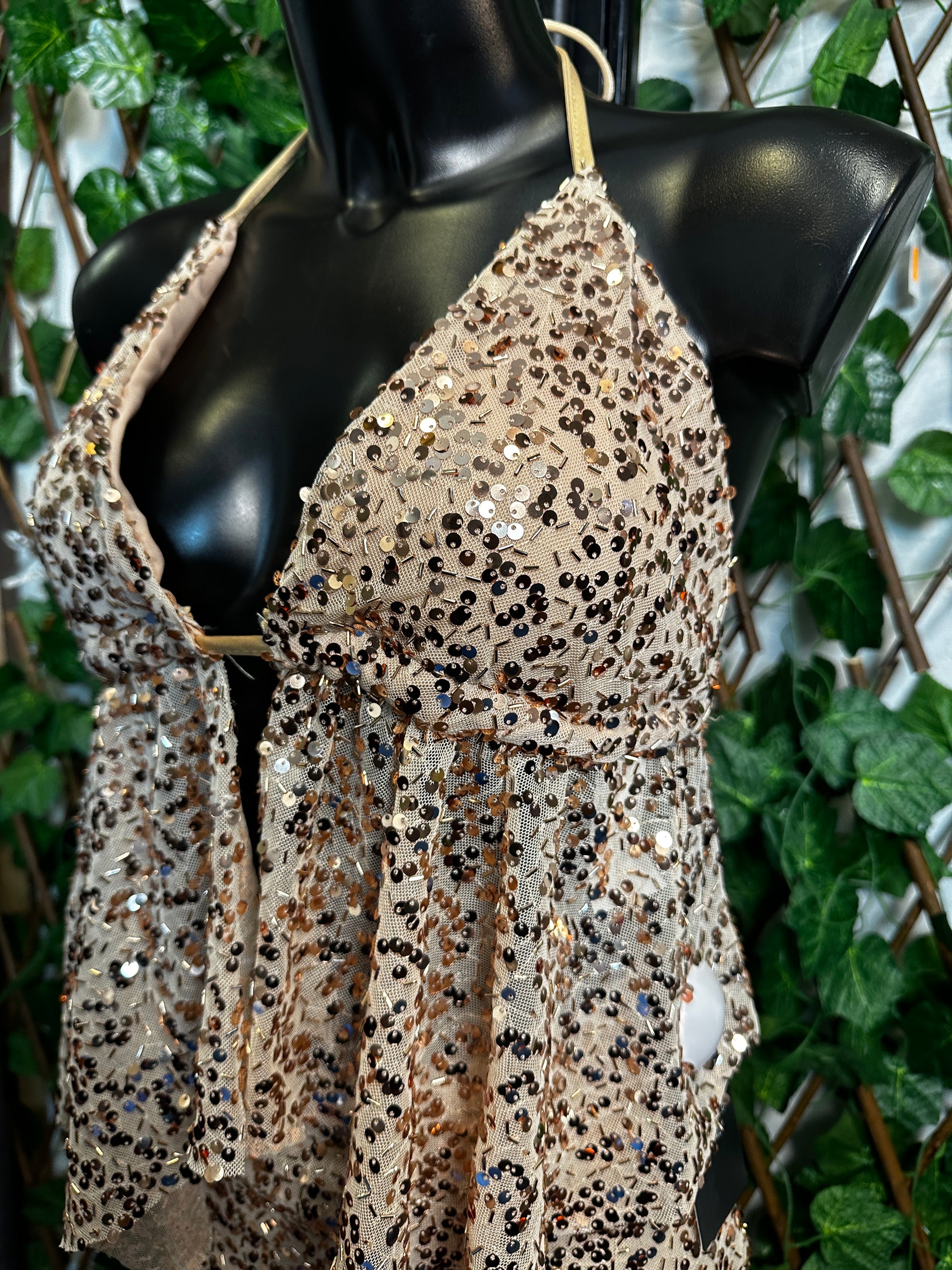 Completo Ibiza in paillettes | taglia unica