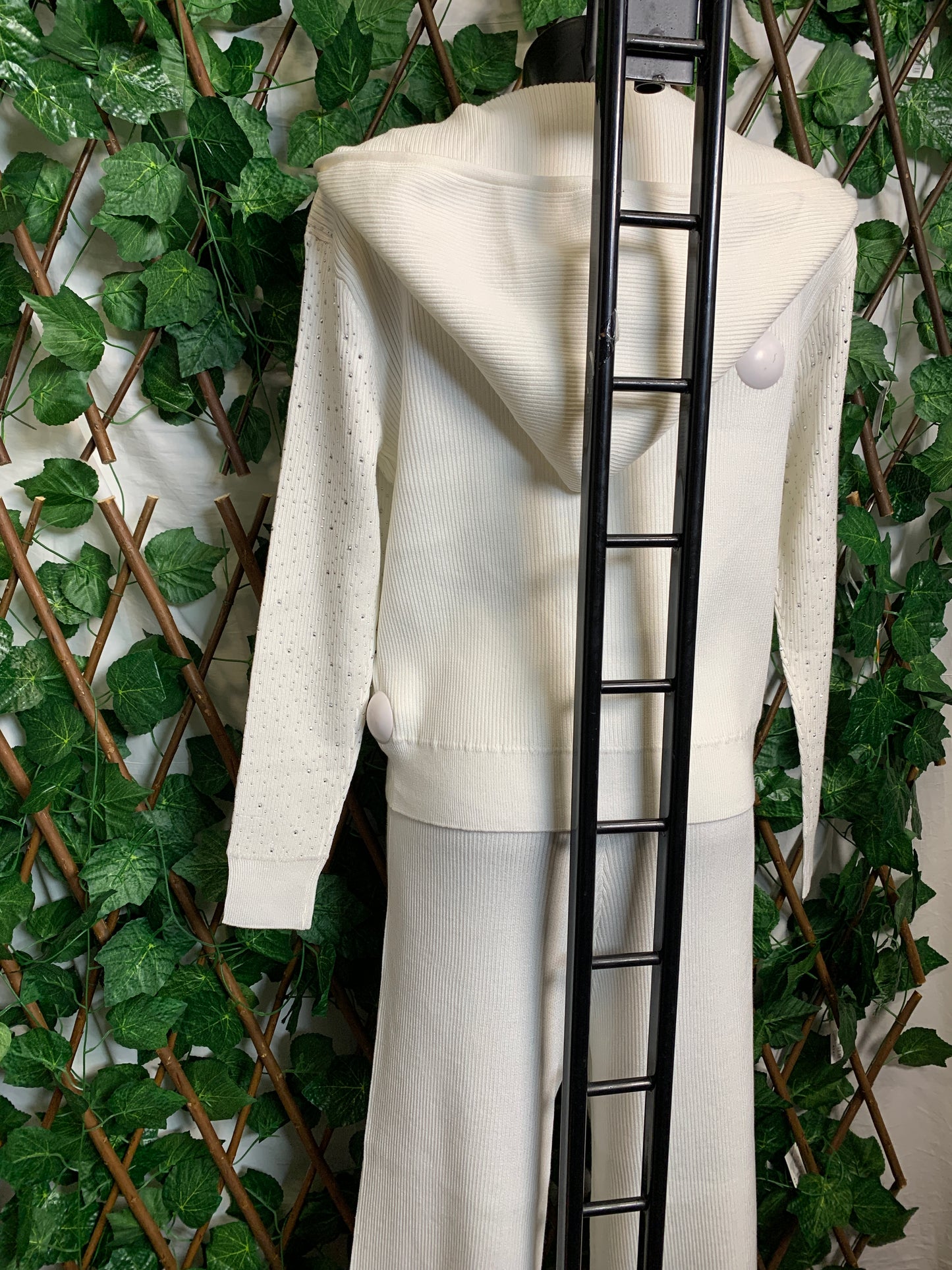 Tuta completo con brillantini