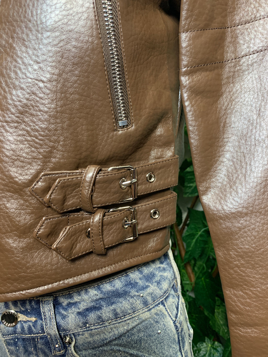 Giacca in pelle