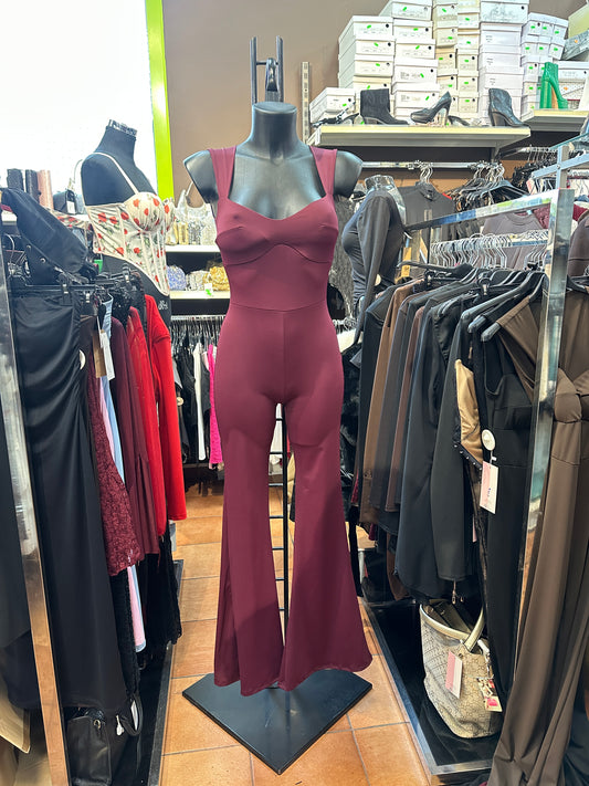 Jumpsuit Flare "Romantic Curve" – Eleganza Scolpita